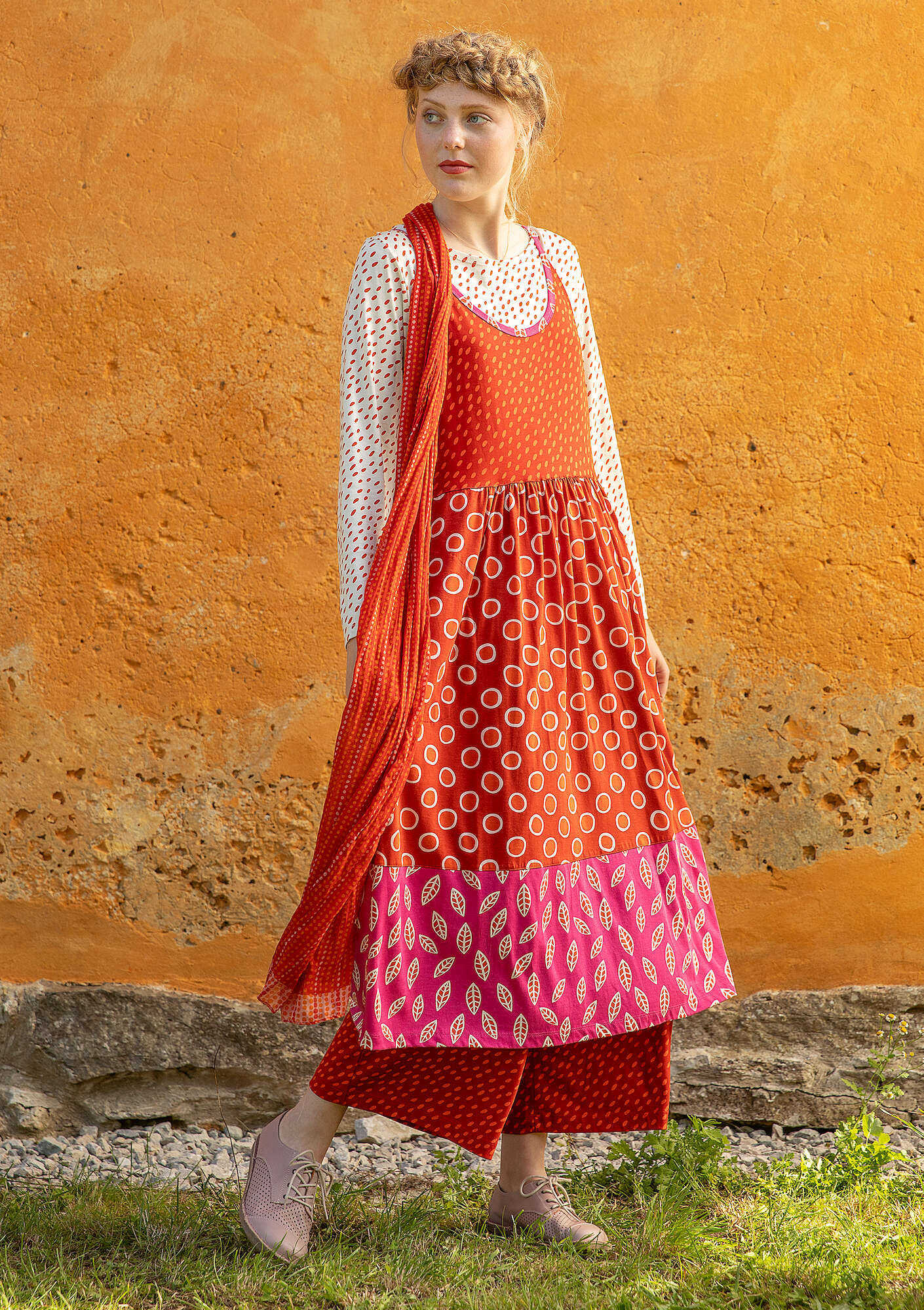 "Långvik" top in organic cotton/modal