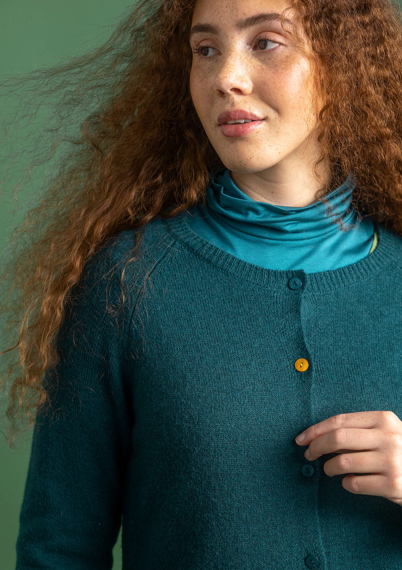 Wool cardigan