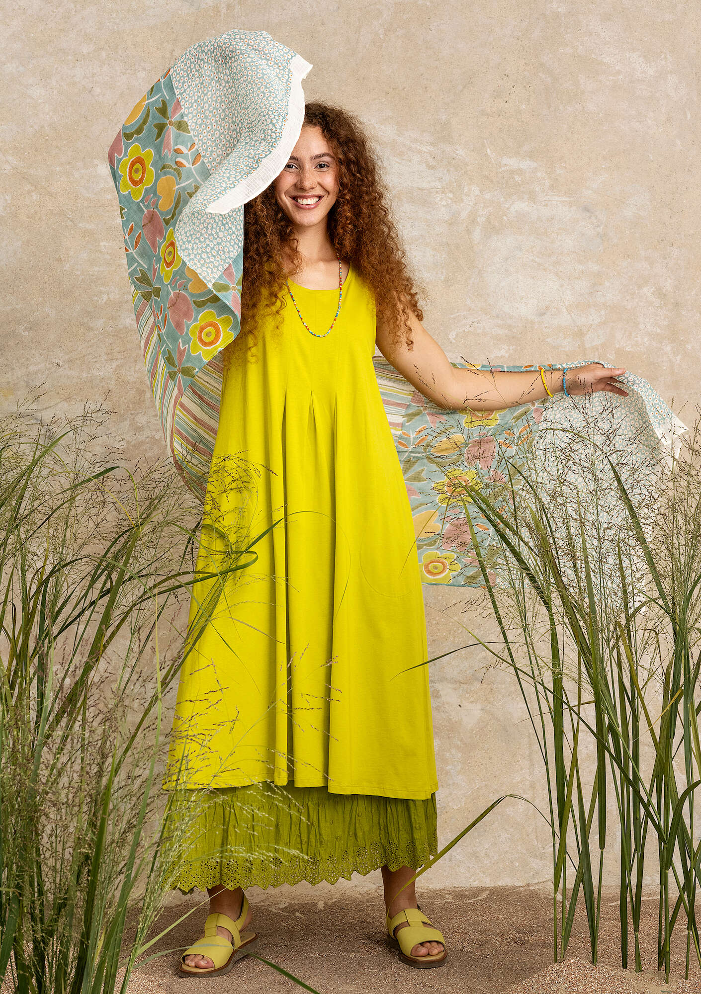 Organic cotton jersey dress