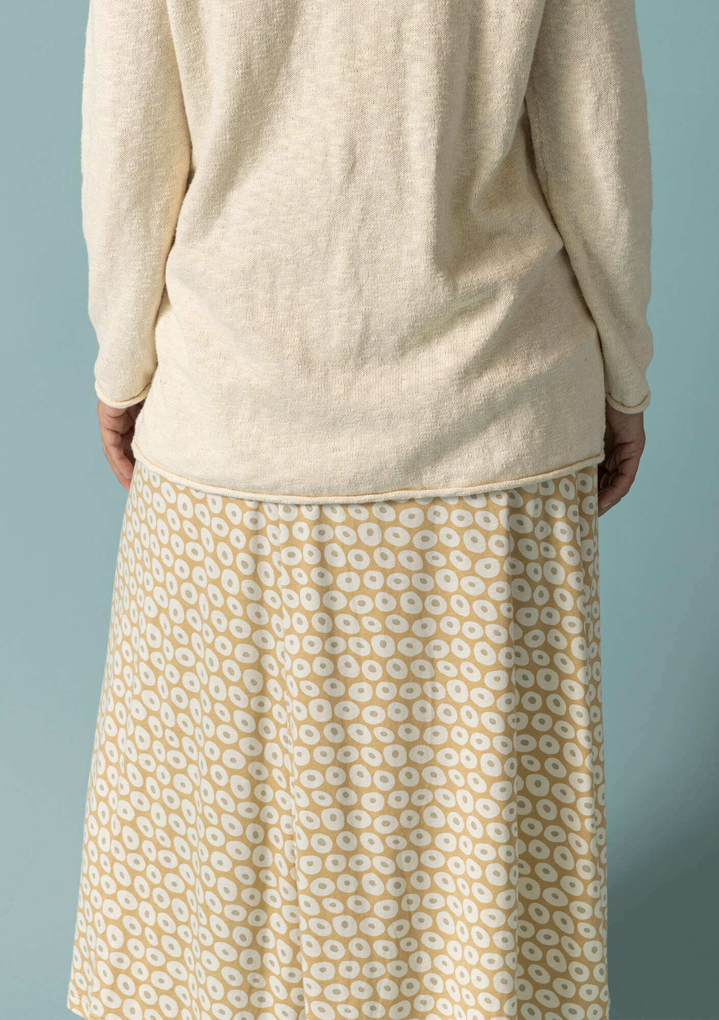 "Billie" organic cotton/modal jersey skirt