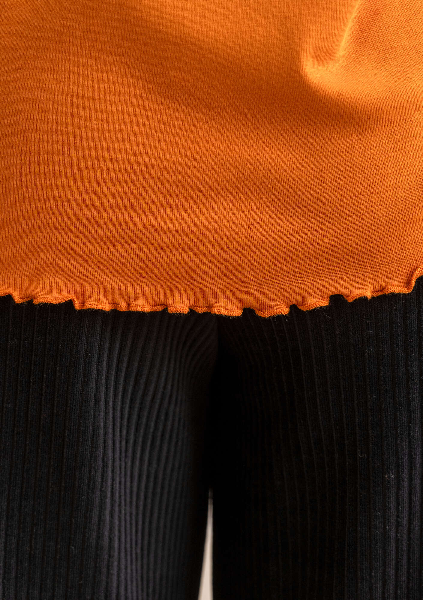 Organic cotton jersey top