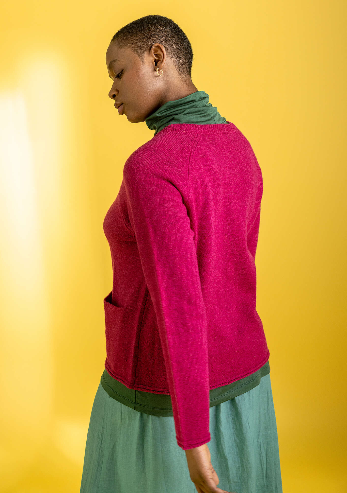 Wool cardigan