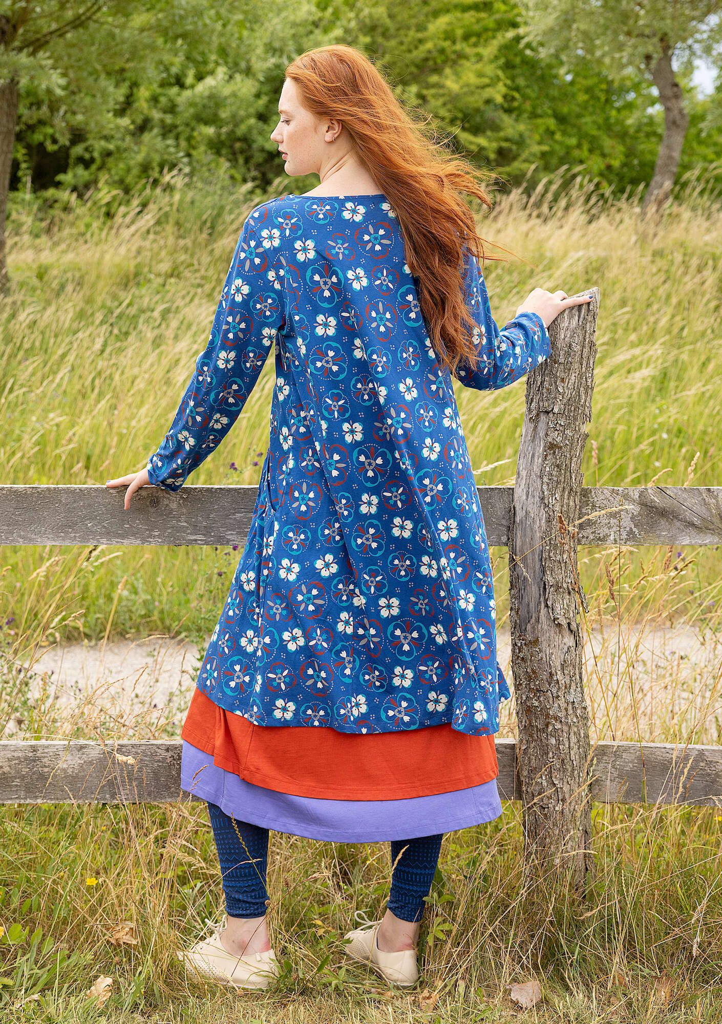 Östar" organic cotton jersey dress
