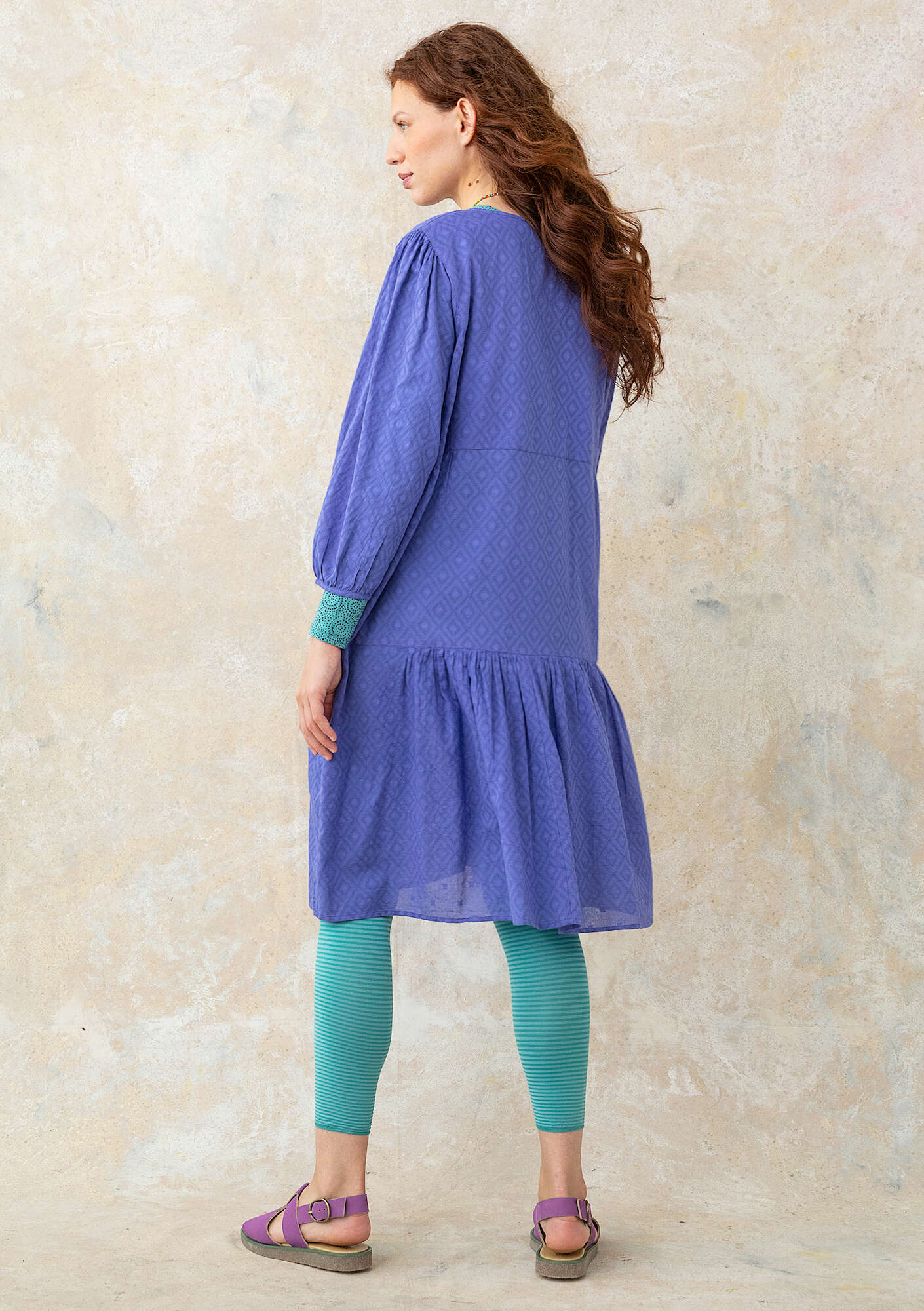 Woven organic cotton dress