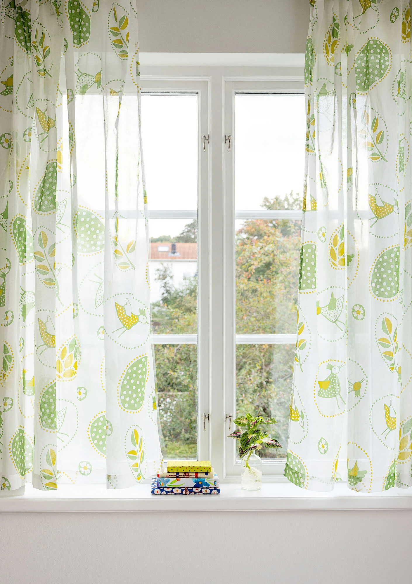 "NÖst" organic cotton short curtain