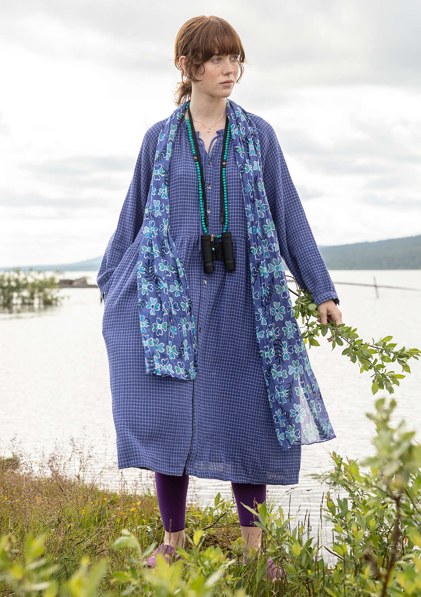 "Ottilia" woven organic cotton dress