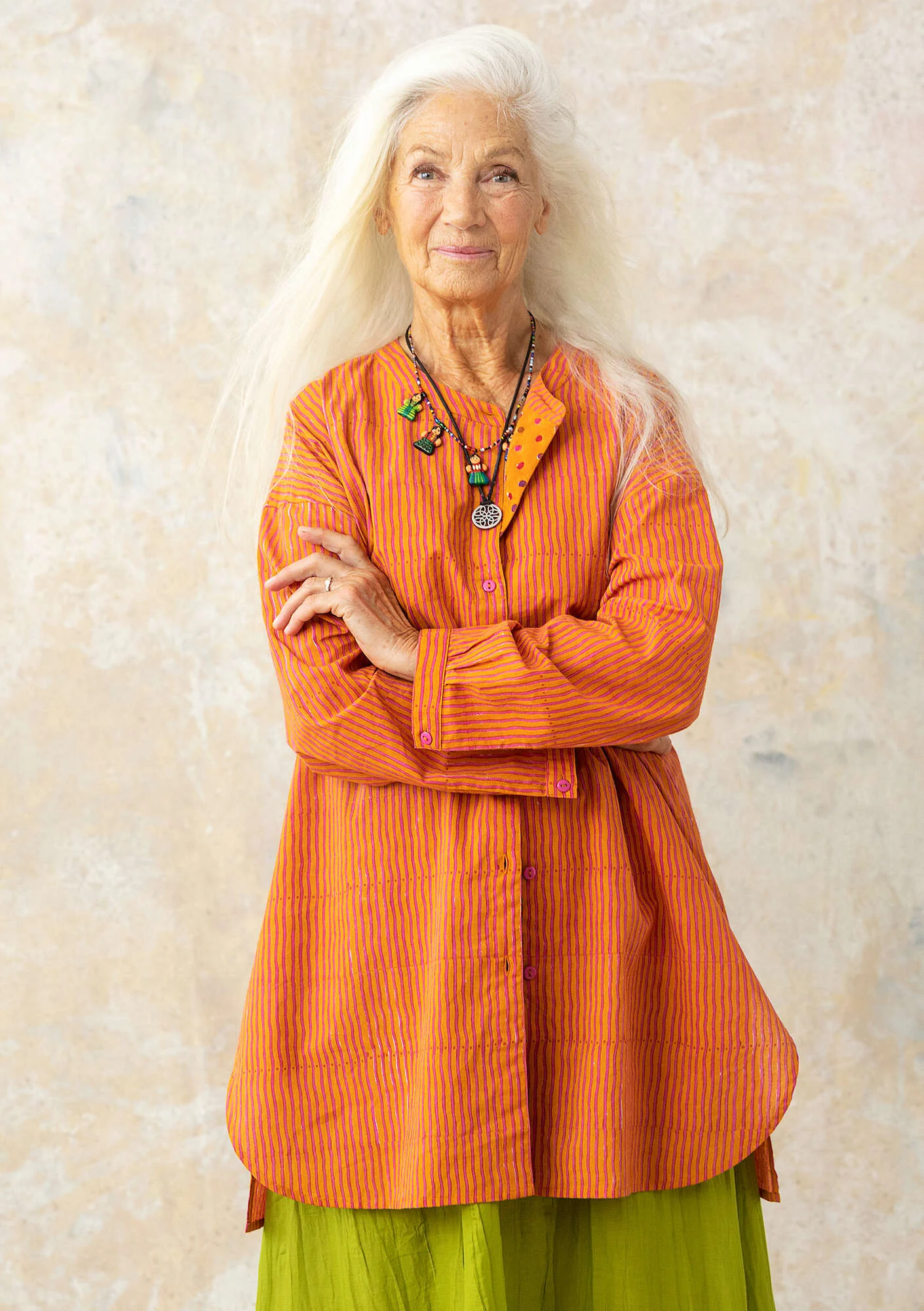 "Ella" woven organic cotton shirt