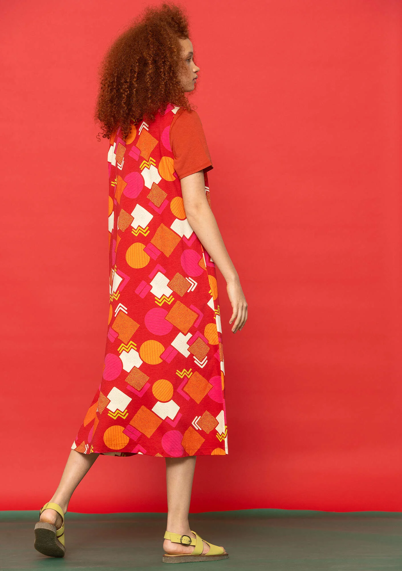 "Kompass" organic cotton jersey dress
