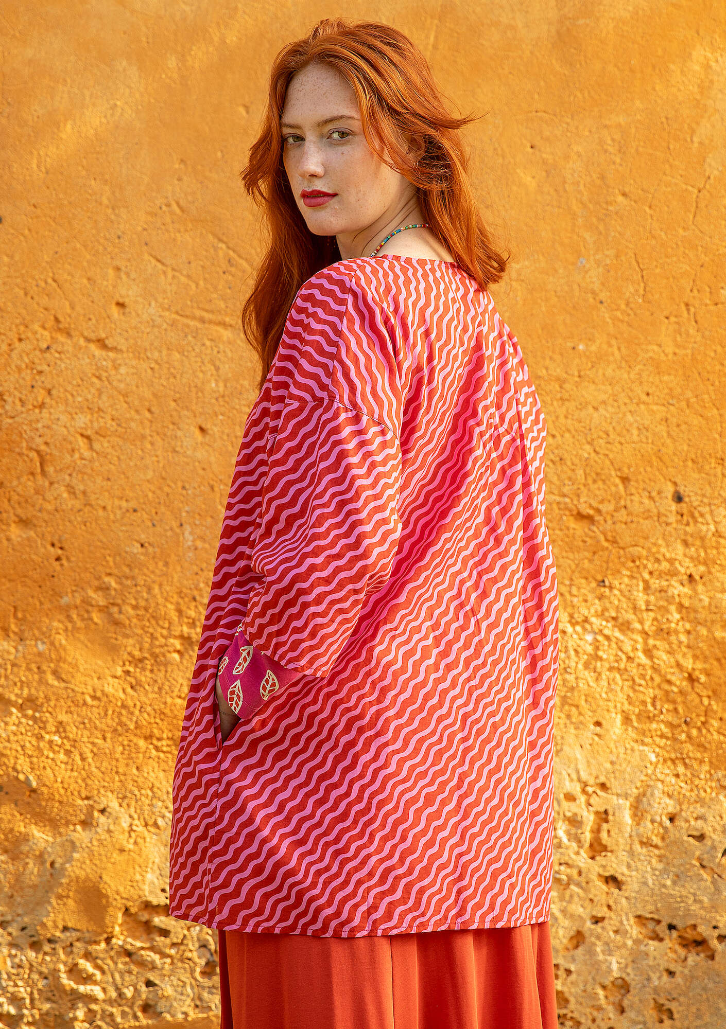 "Krusa" organic cotton blouse