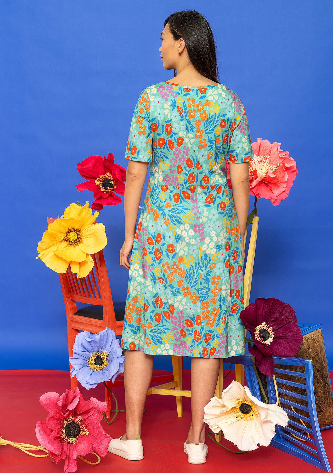 "Ingrid" cotton/modal jersey dress