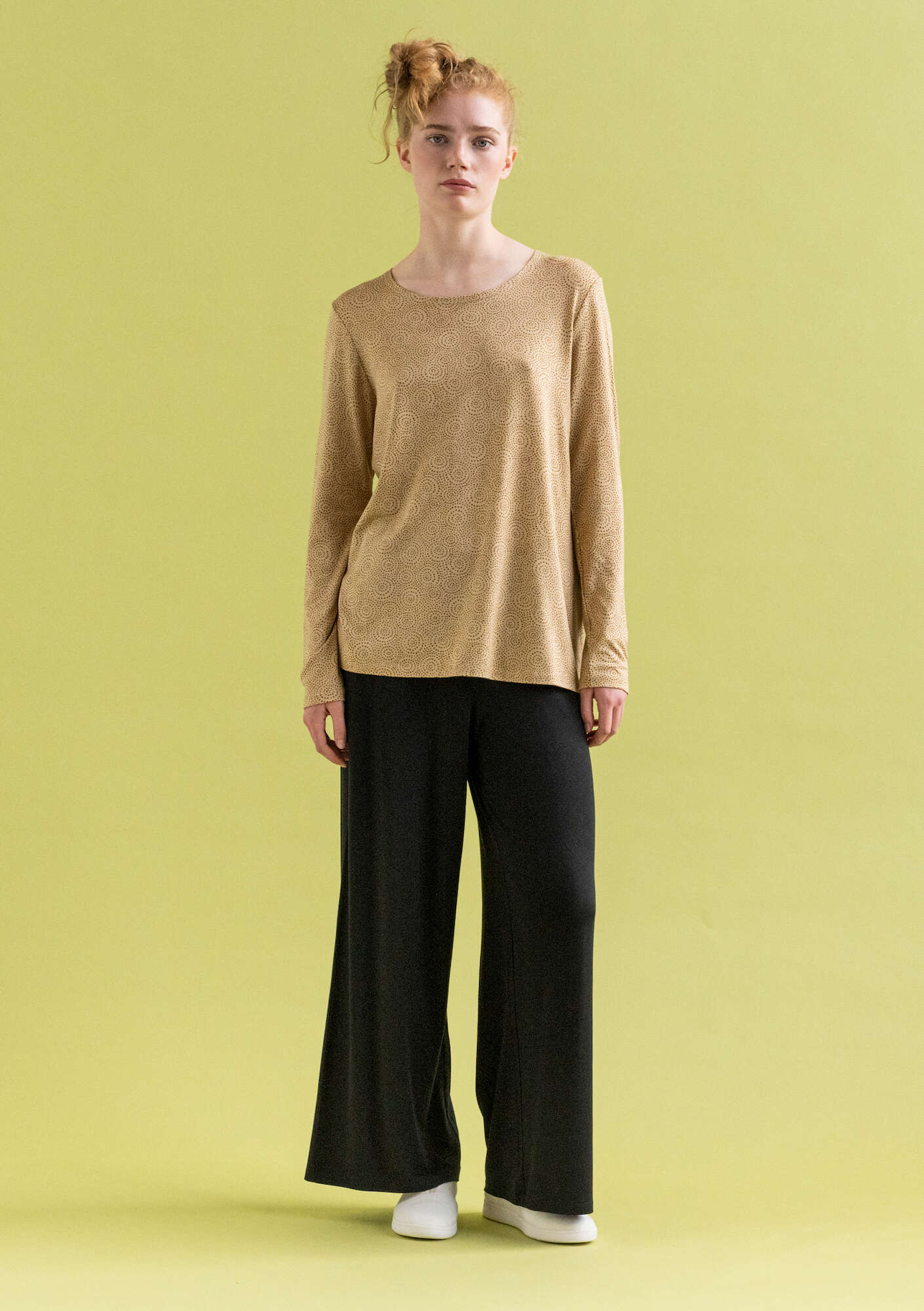 "Ada" lyocell/elÖstane jersey top