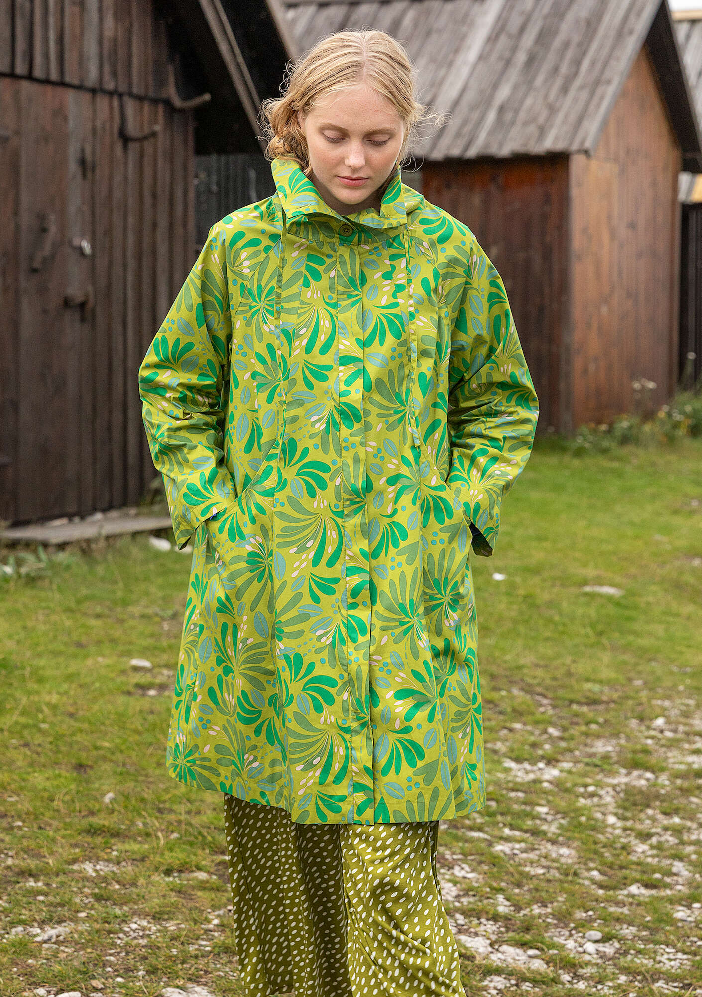 "Kaprifol" organic cotton coat