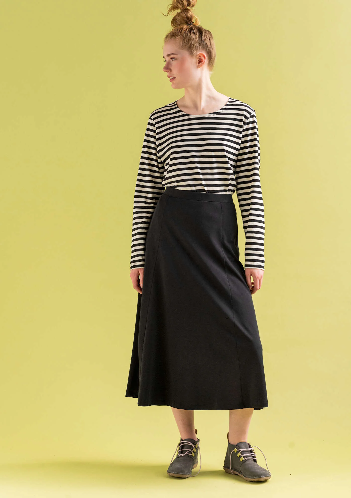"Billie" organic cotton/modal jersey skirt