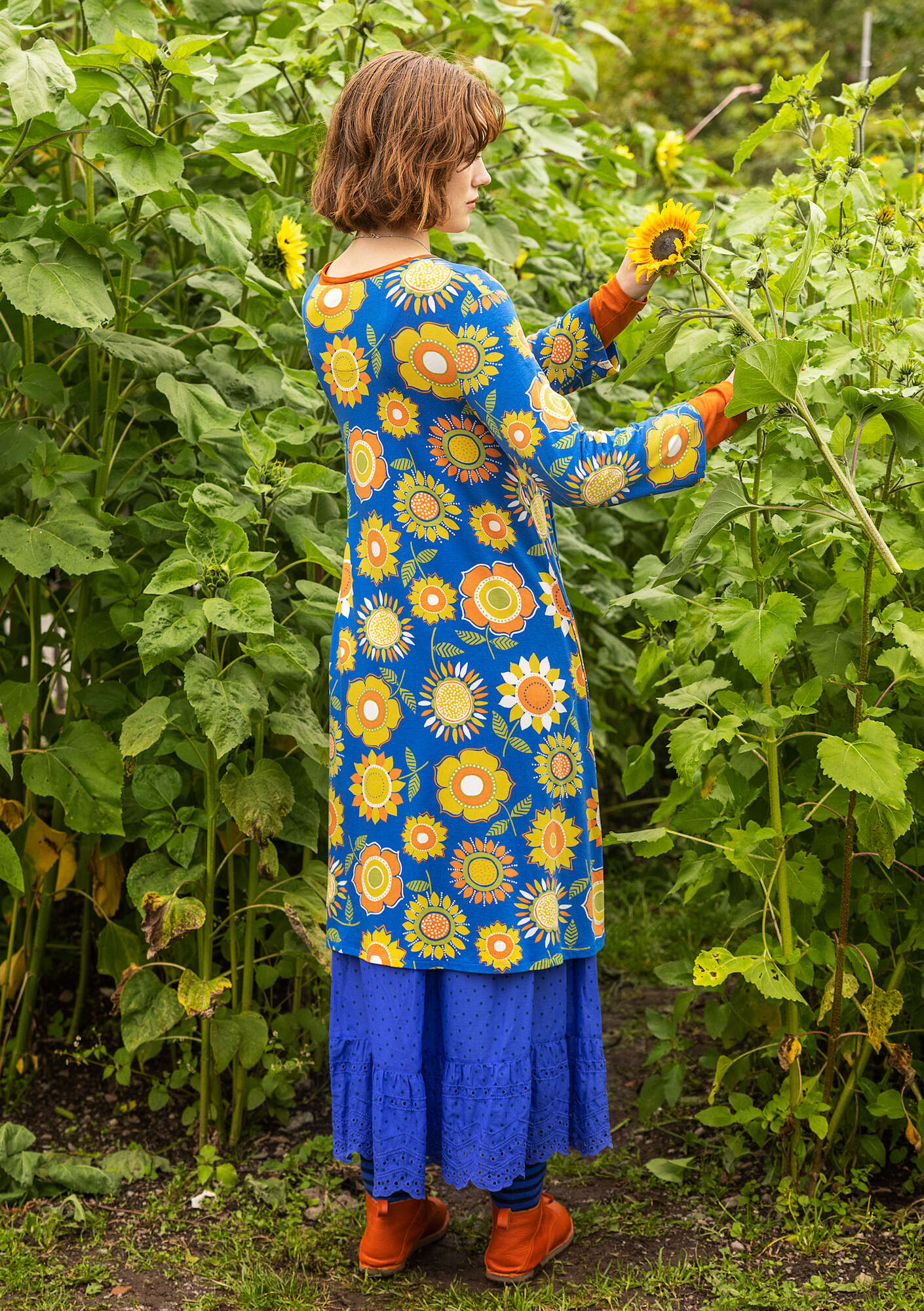 "Sunflower" lyocell/elÖstane jersey dress