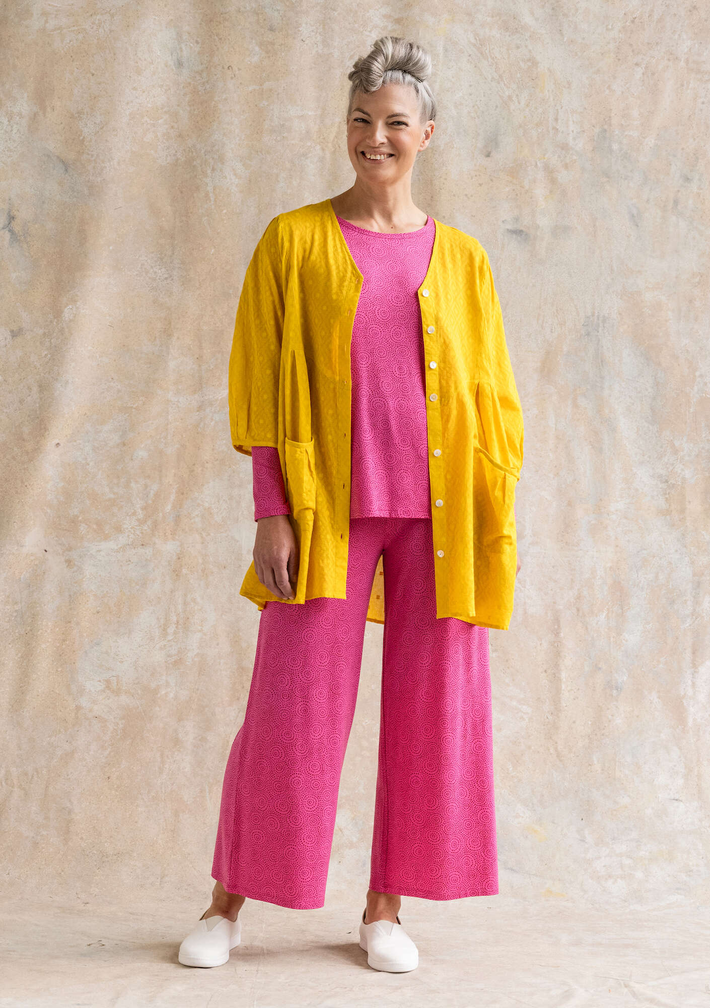 "Ada" lyocell/elÖstane jersey trousers