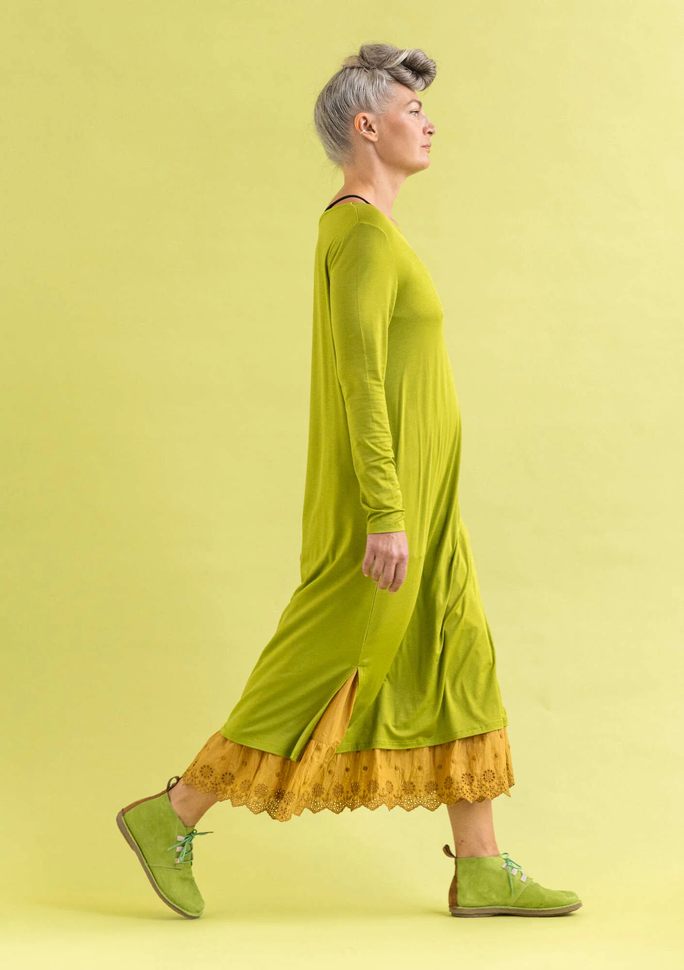 "Ada" lyocell/elÖstane jersey dress