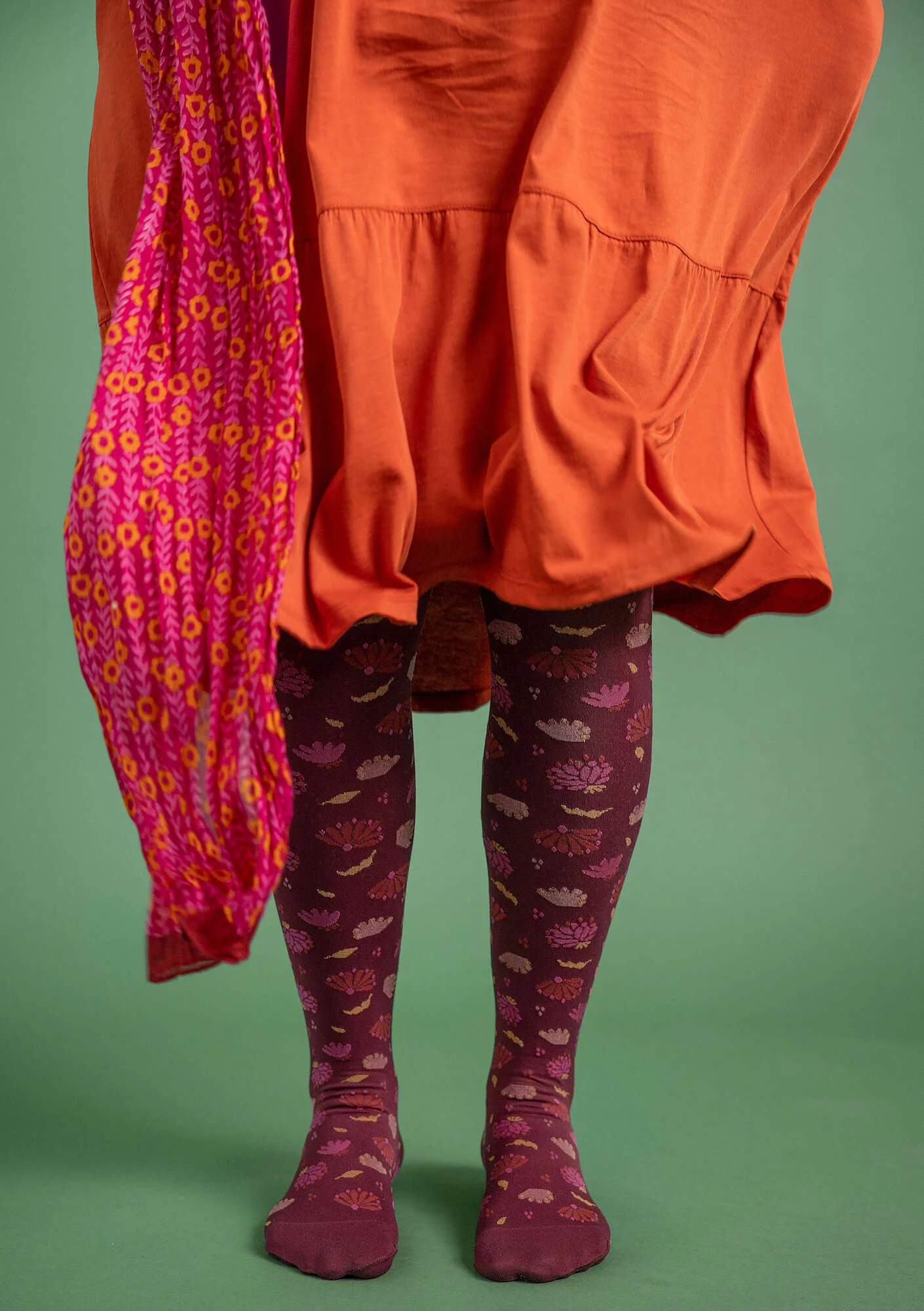 "Jasmine" organic cotton shawl