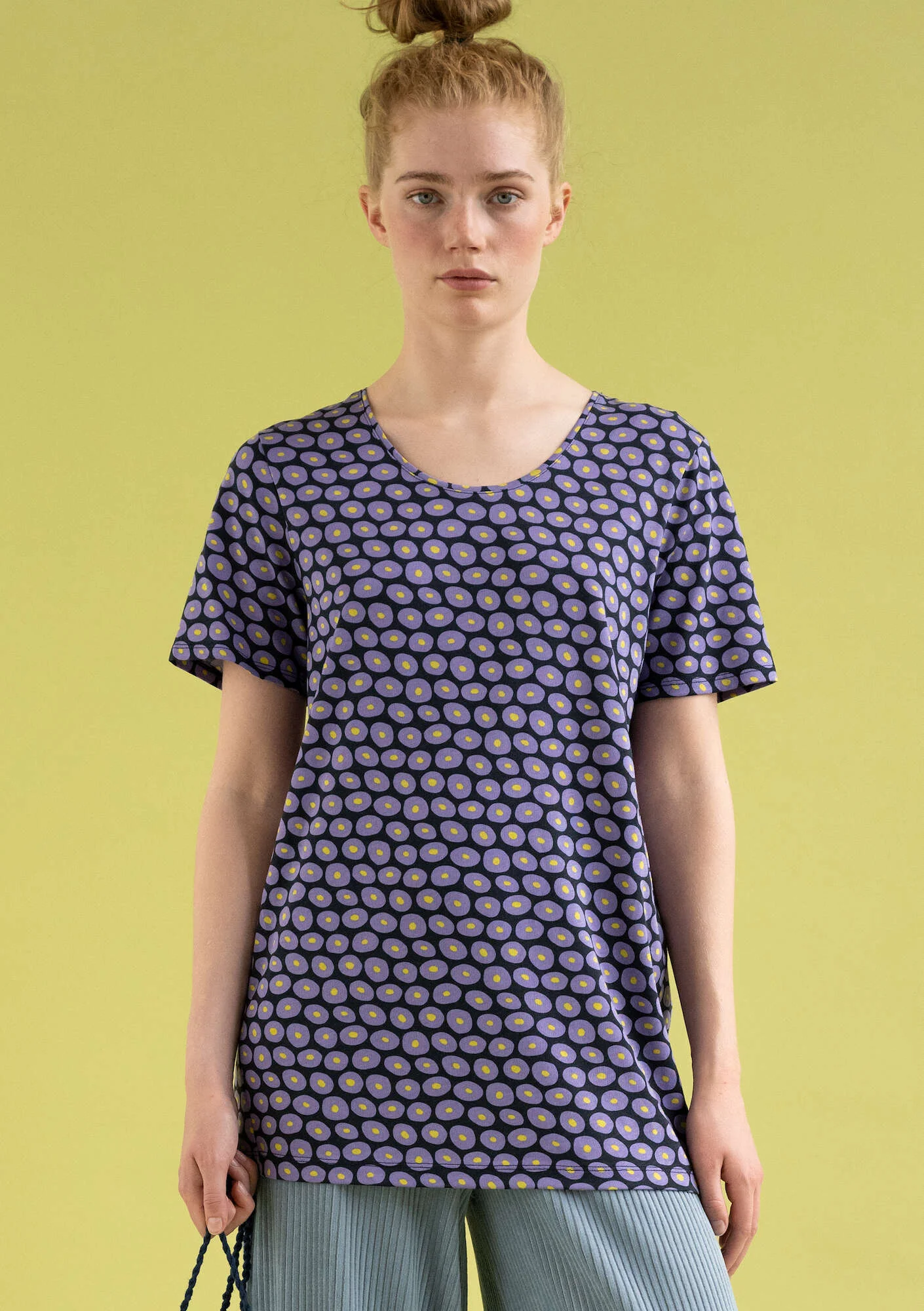 "Billie" organic cotton/modal short-sleeve top