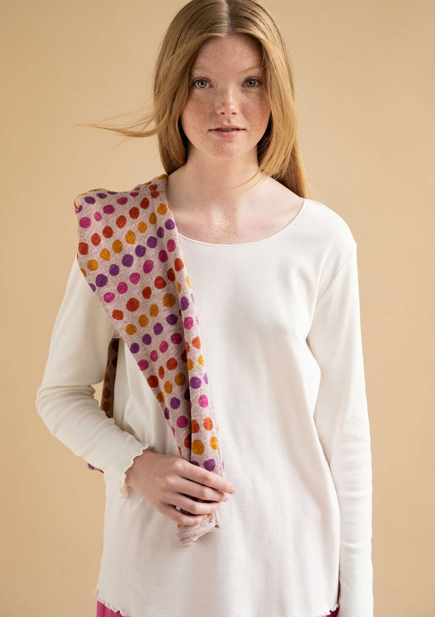 Organic cotton jersey top