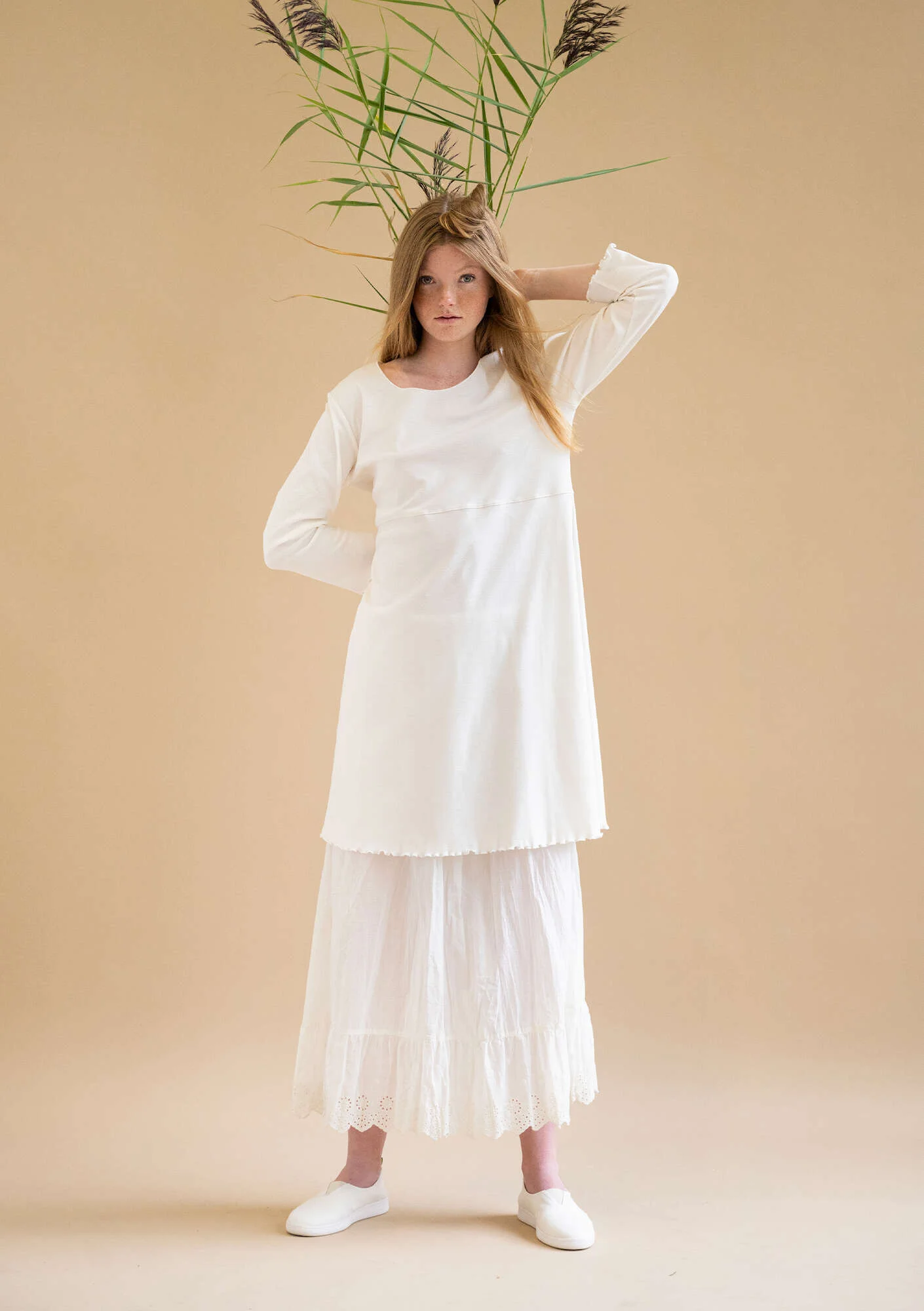 Organic cotton jersey dress