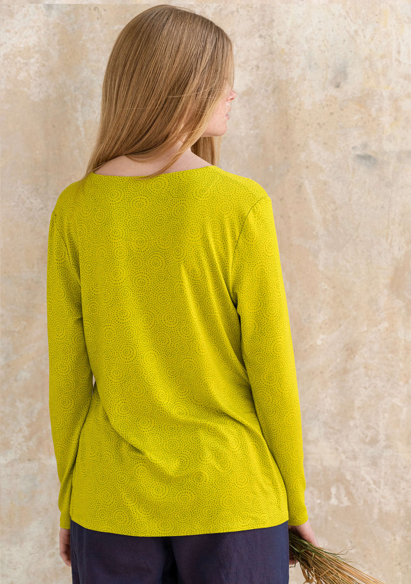 "Ada" lyocell/elÖstane jersey top