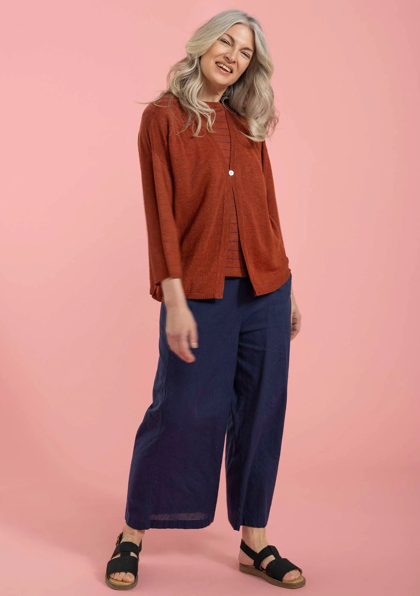 Linen cardigan