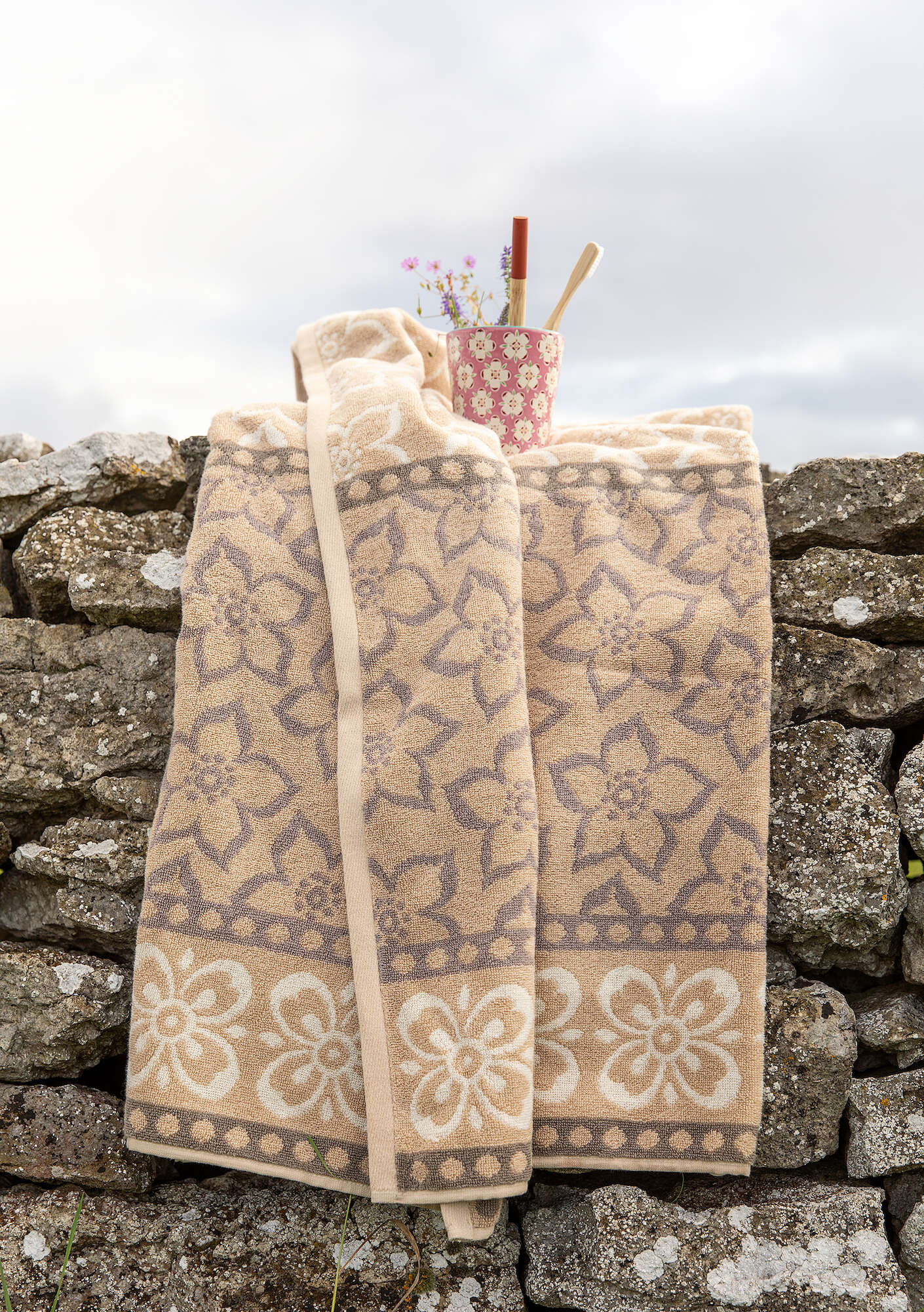 Östars" organic cotton bath sheet