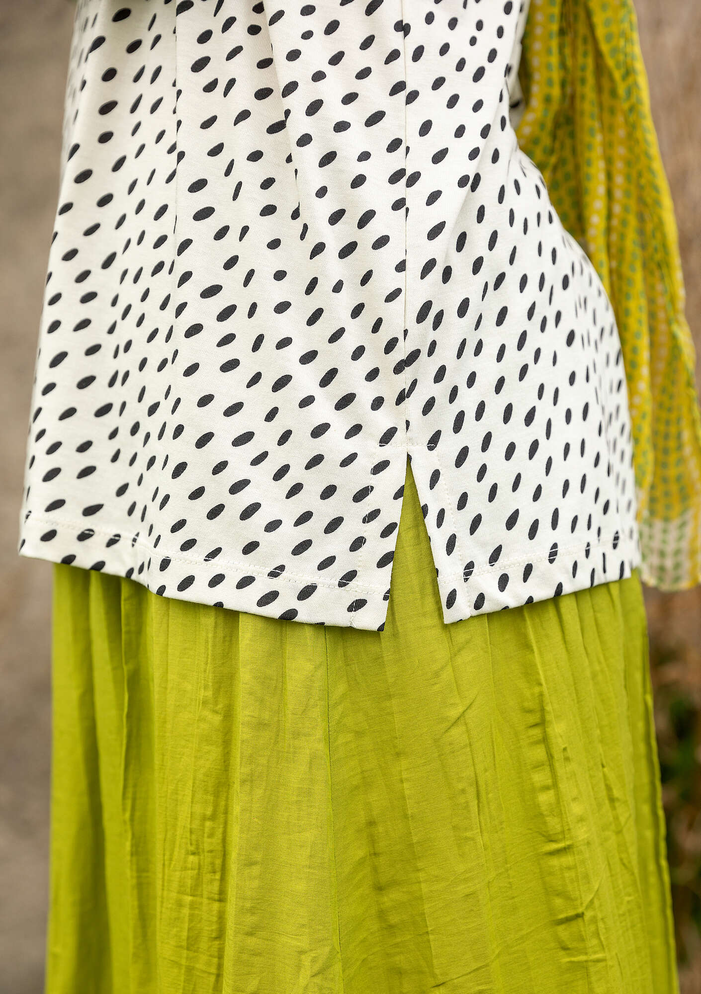 "Långvik" top in organic cotton/modal