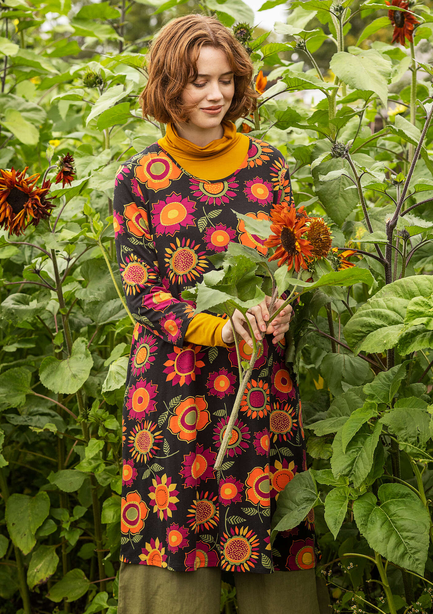 "Sunflower" lyocell/elÖstane jersey dress