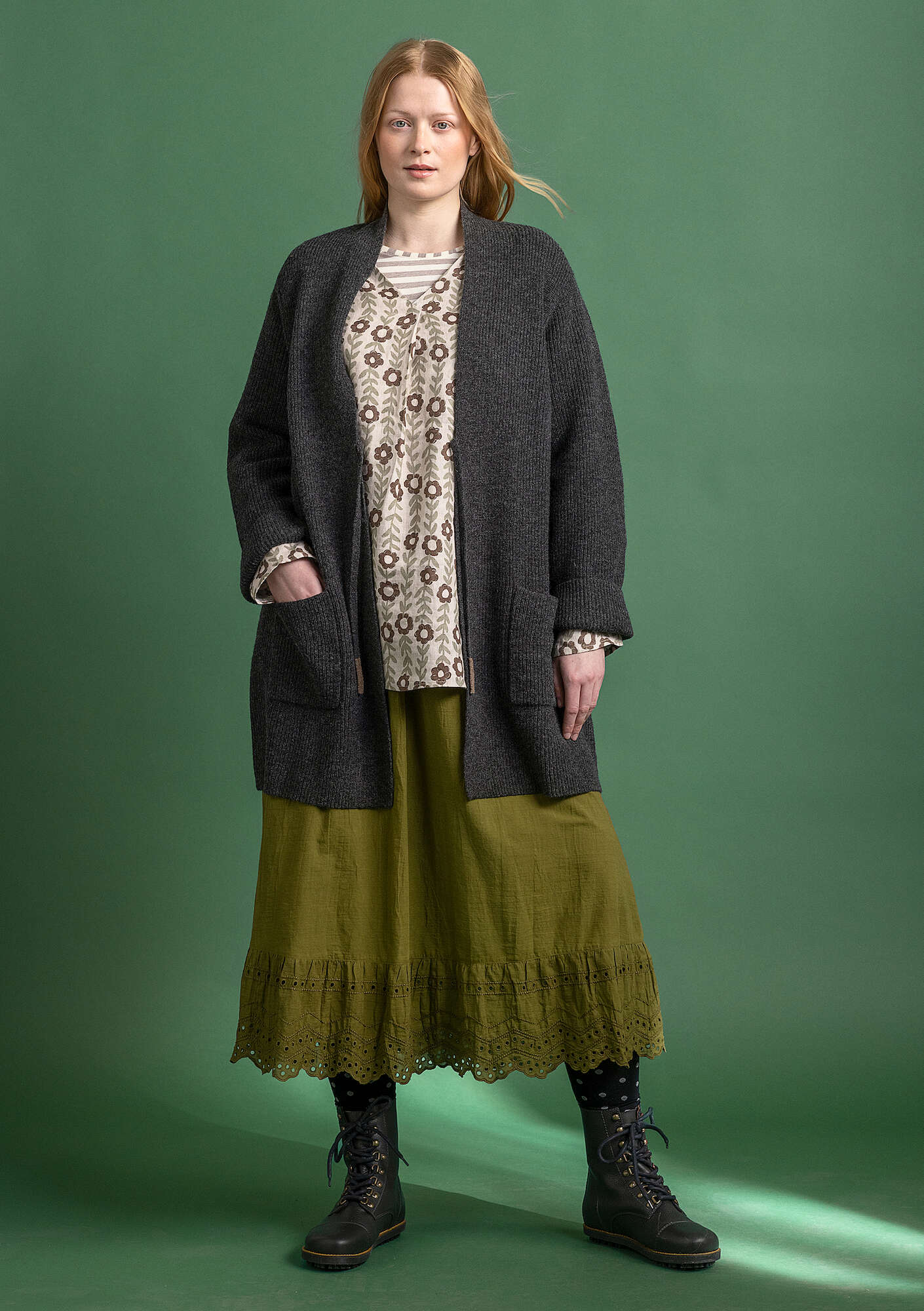 "Luna" woven organic cotton underskirt