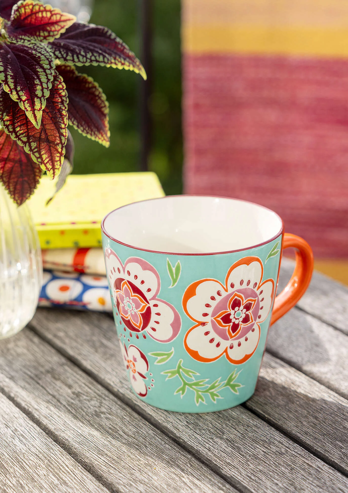 "Petals" ceramic mug