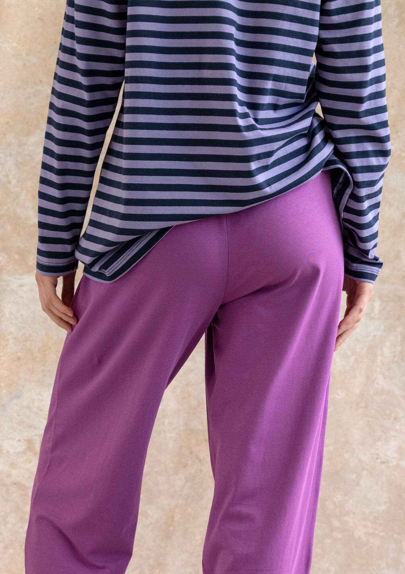 Organic cottonÖstriped essential sweater
