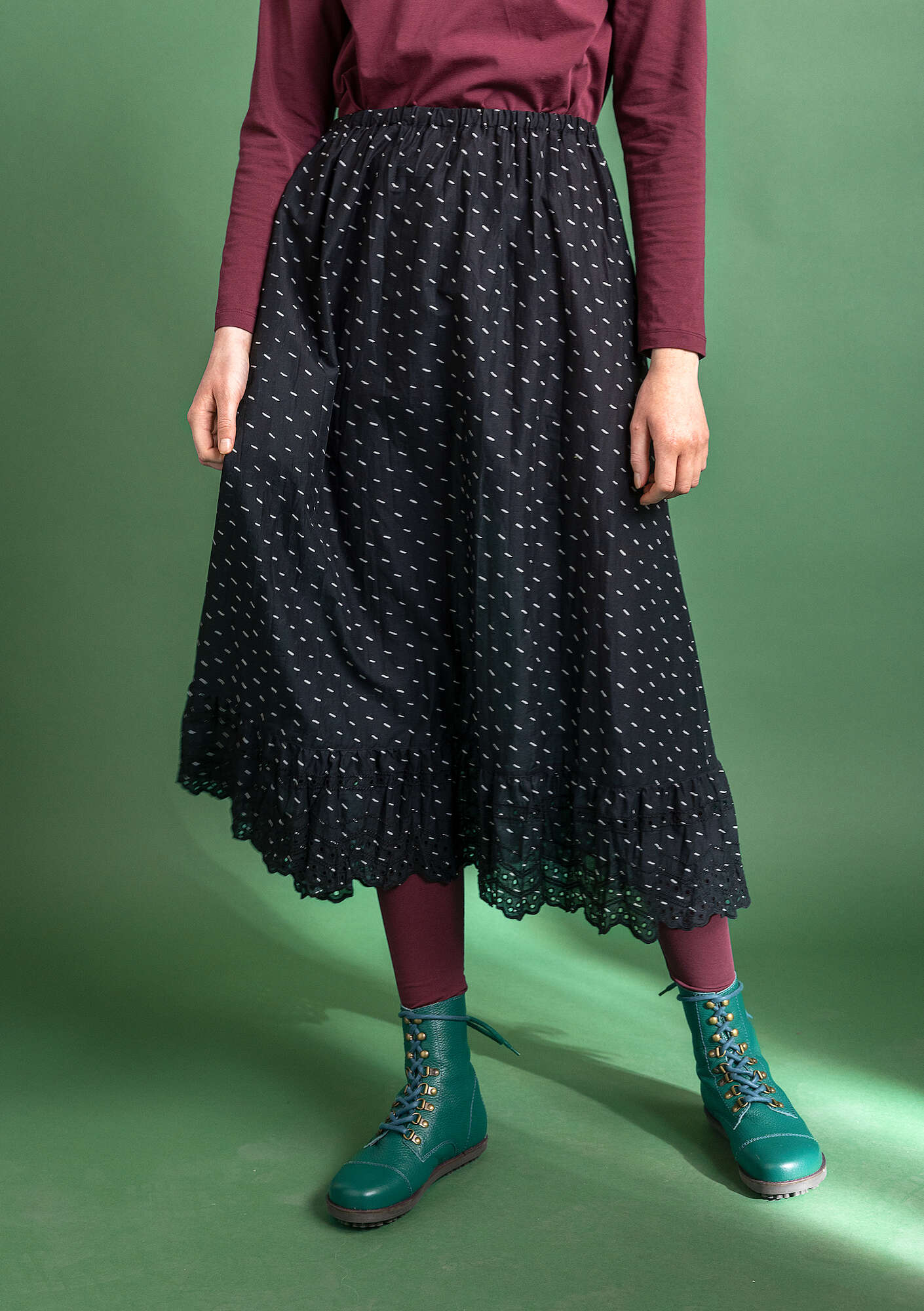 "Luna" woven organic cotton underskirt