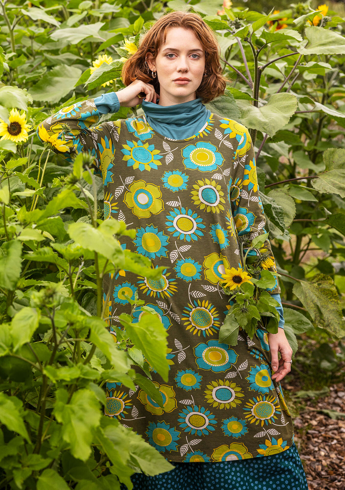 "Sunflower" lyocell/elÖstane jersey dress