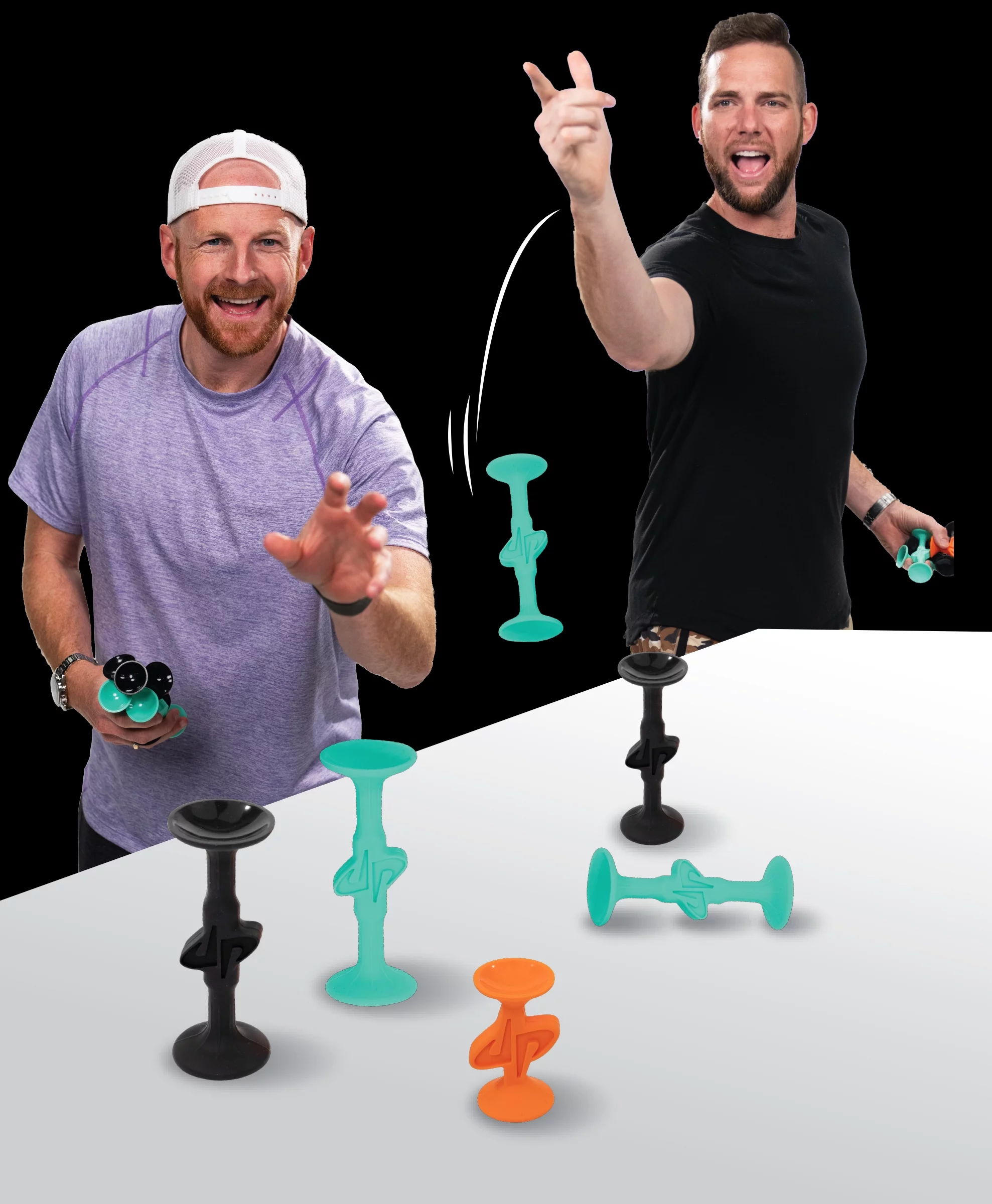 Dude Perfect Stick Darts, Target Toss Game for All Ages