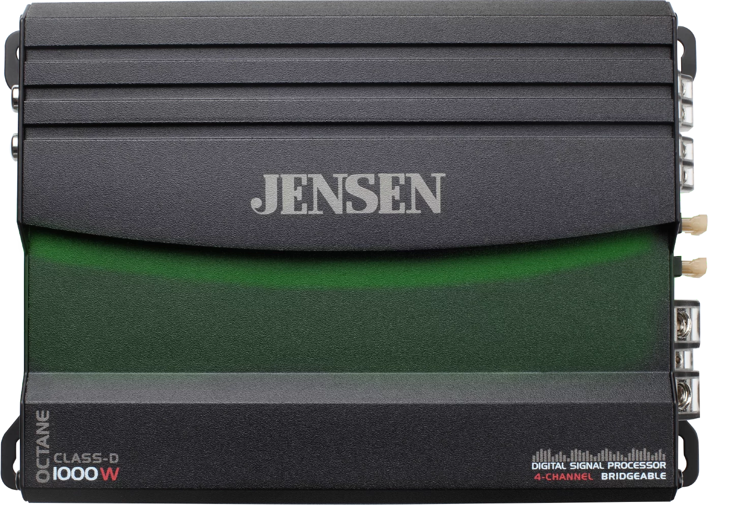 Jensen XDA94RB Class D 4 Channel Bridgeable Amplifier with 80 Watts x 4 RMS and 1000 Watts, New