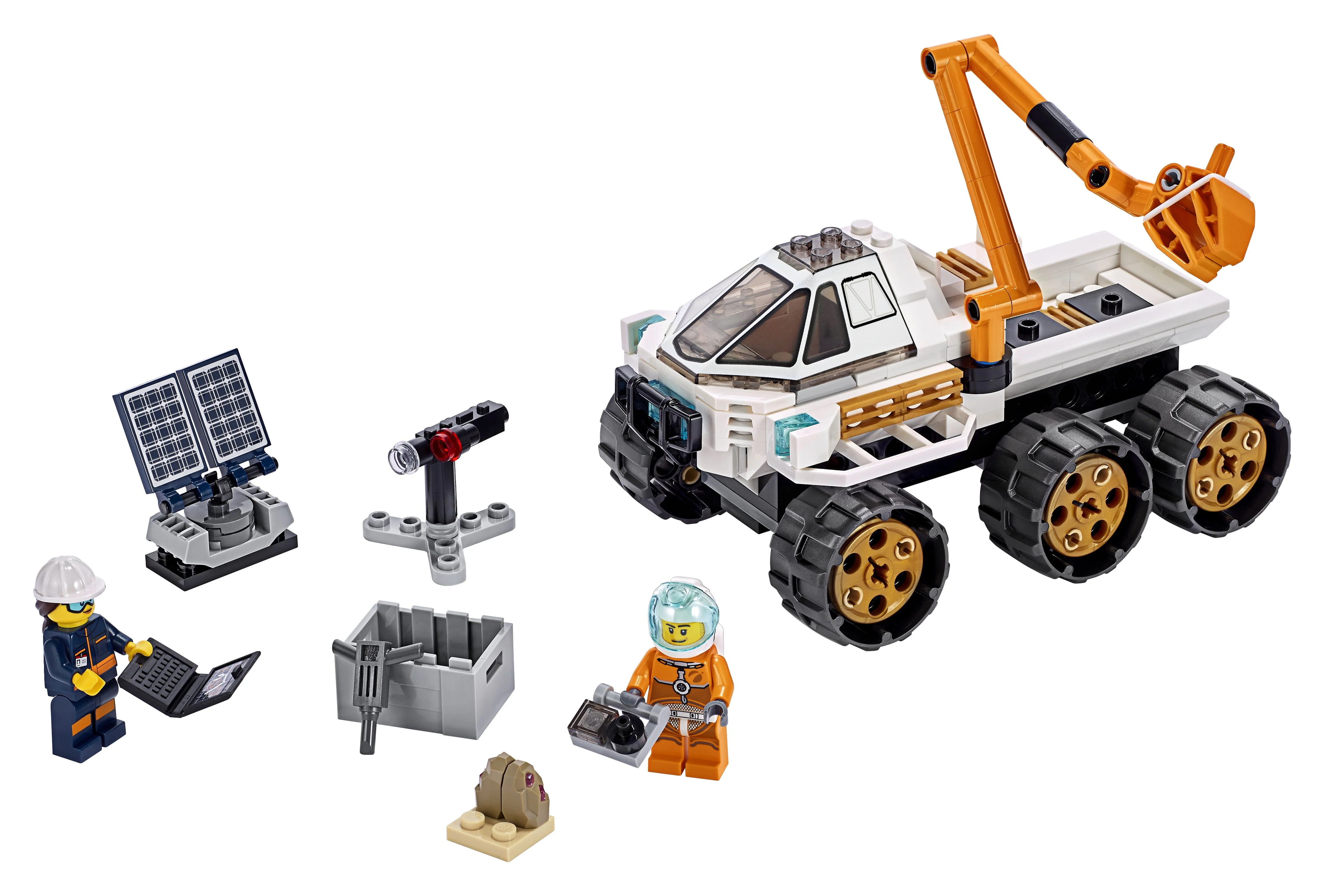 LEGO City Space Rover Testing Drive 60225 NASA-inspired Kit (202 Pieces)