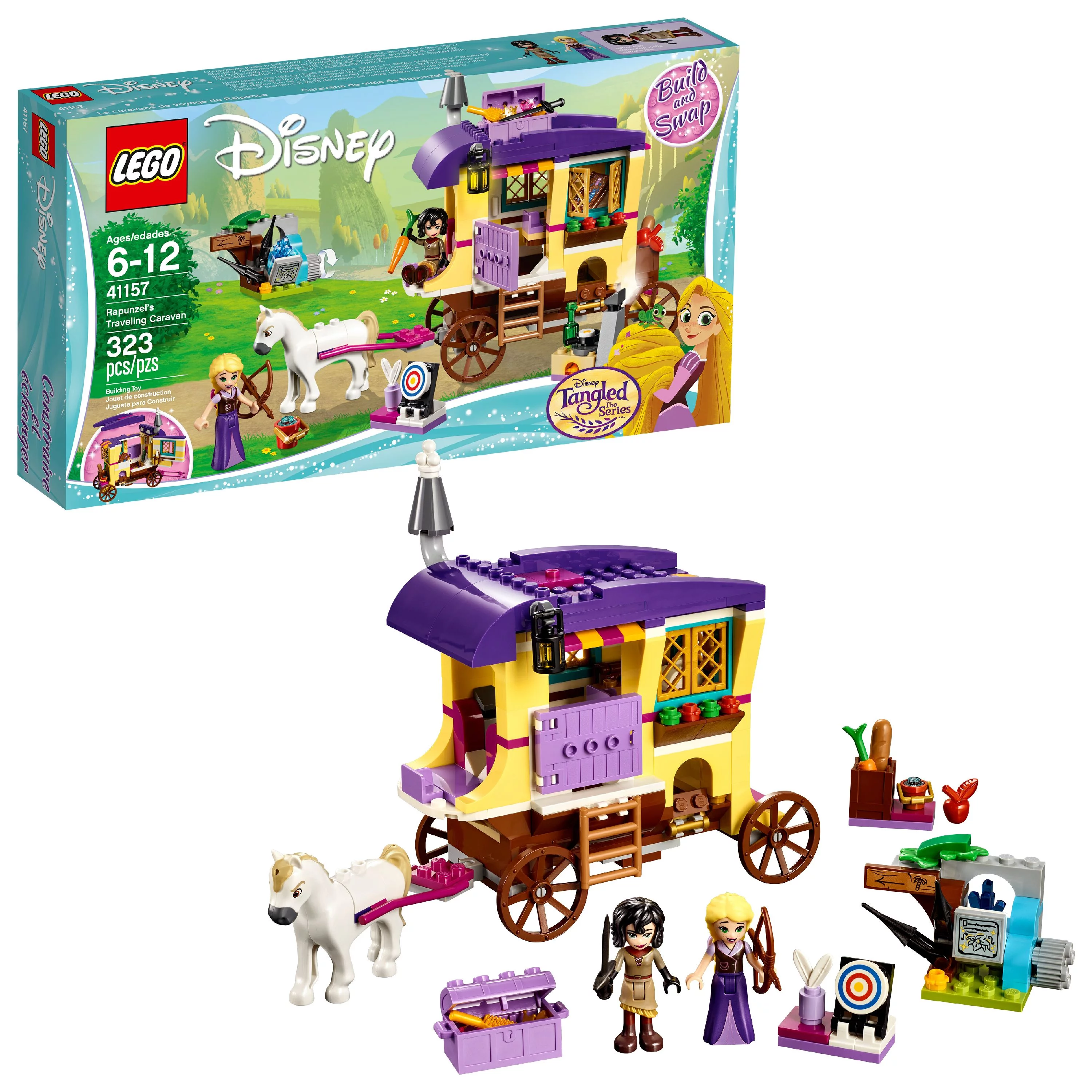 LEGO Disney Princess Rapunzel’s Traveling Caravan 41157