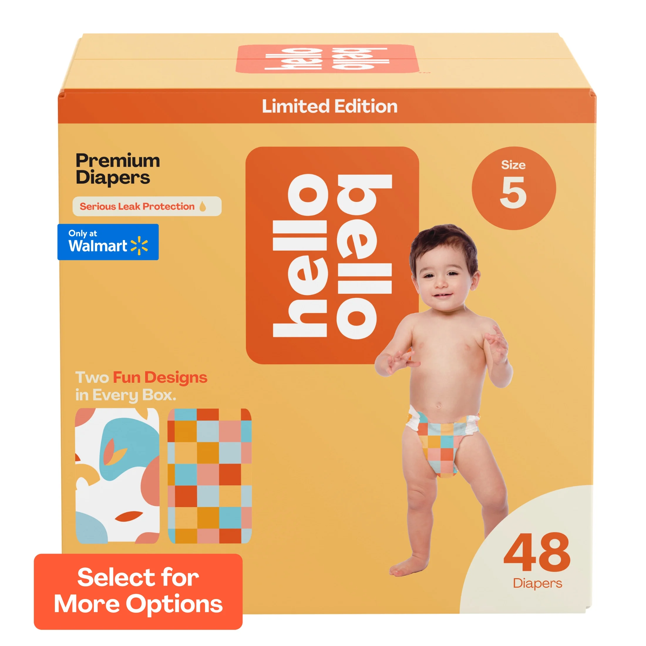 Hello Bello Premium Baby Diapers, Infant Size 4 Honeysuckle 58ct (Select for More Options)