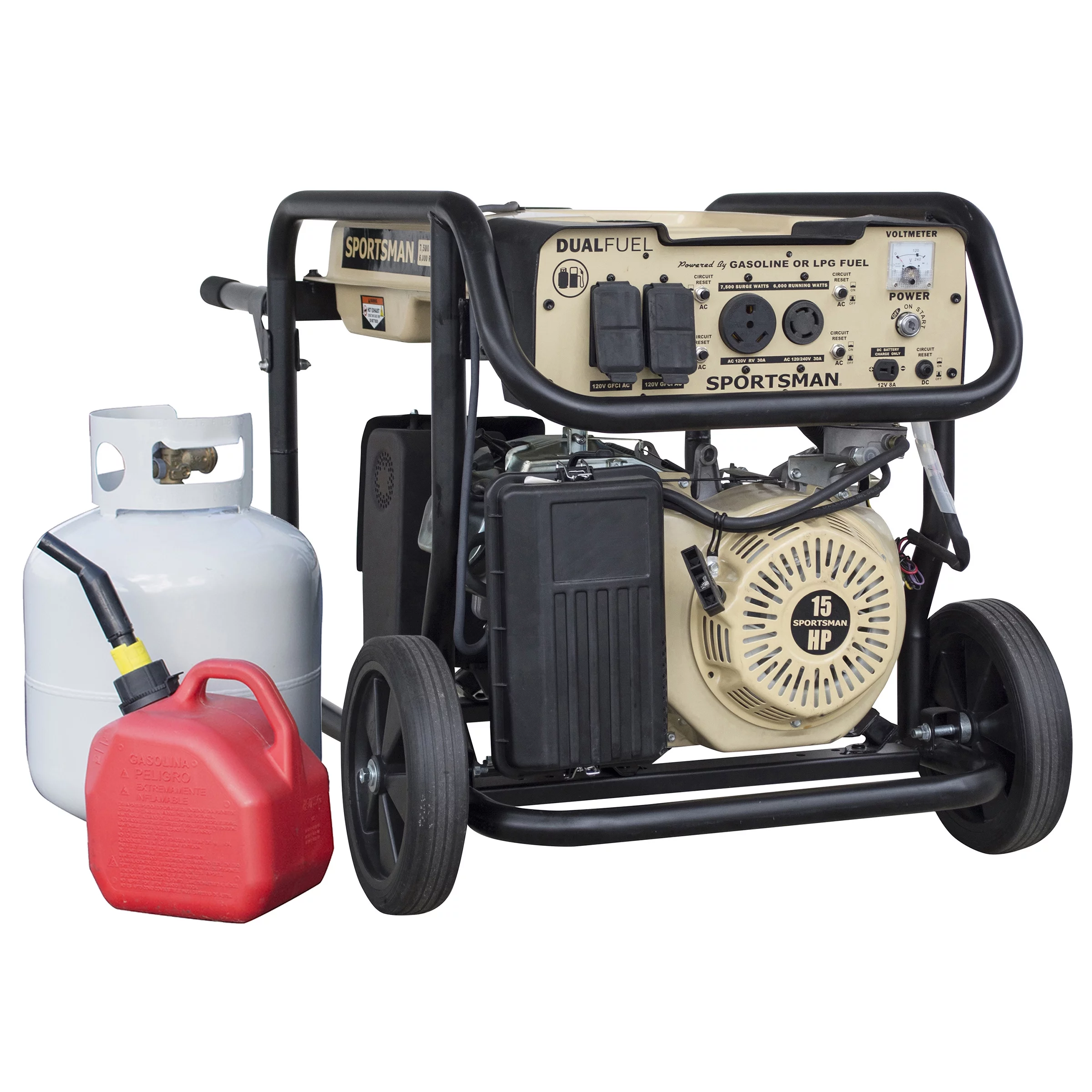 Sportsman Sandstorm 7500 Watt Dual Fuel Generator – Not CARB Approved