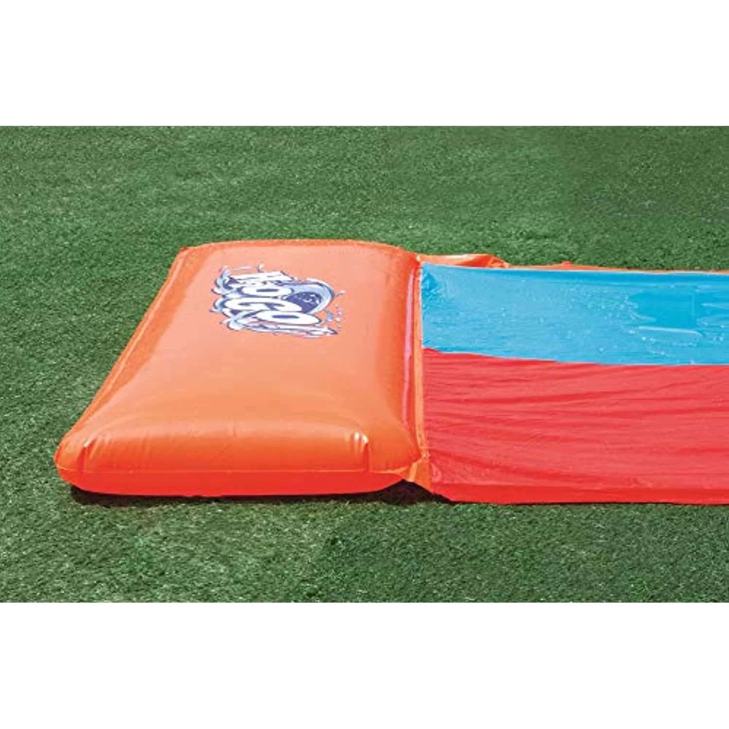 Bestway 52248-19 H2OGO Aqua Ramp Double, Wasserrutsche Water Slide, Multi-Coloured