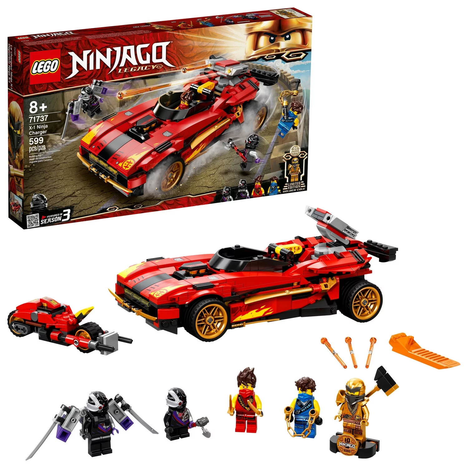 LEGO Ninjago X-1 Ninja Charger 71737