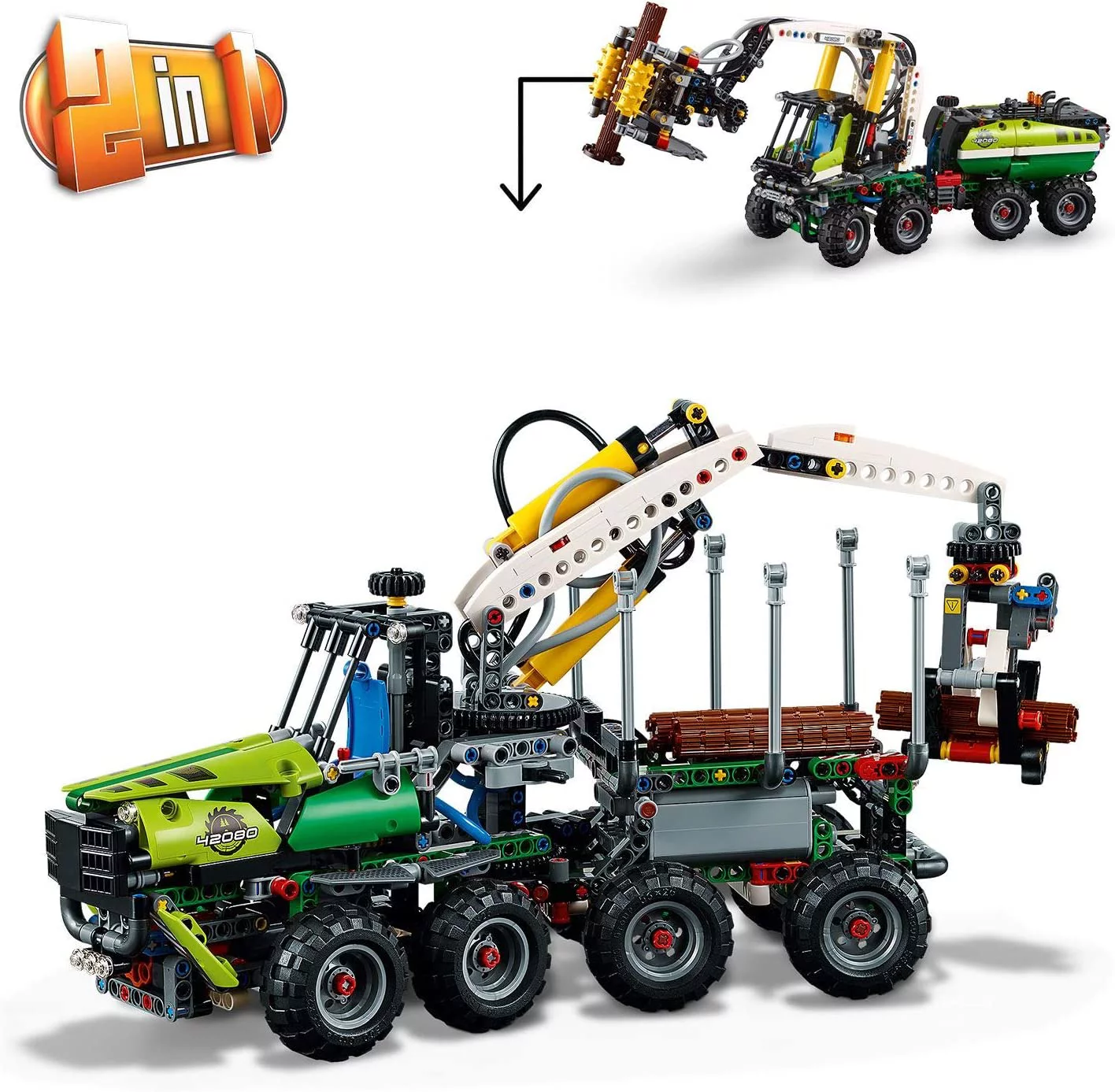 LEGO Technic Forest Machine 42080 Building Kit (1003 Pieces)