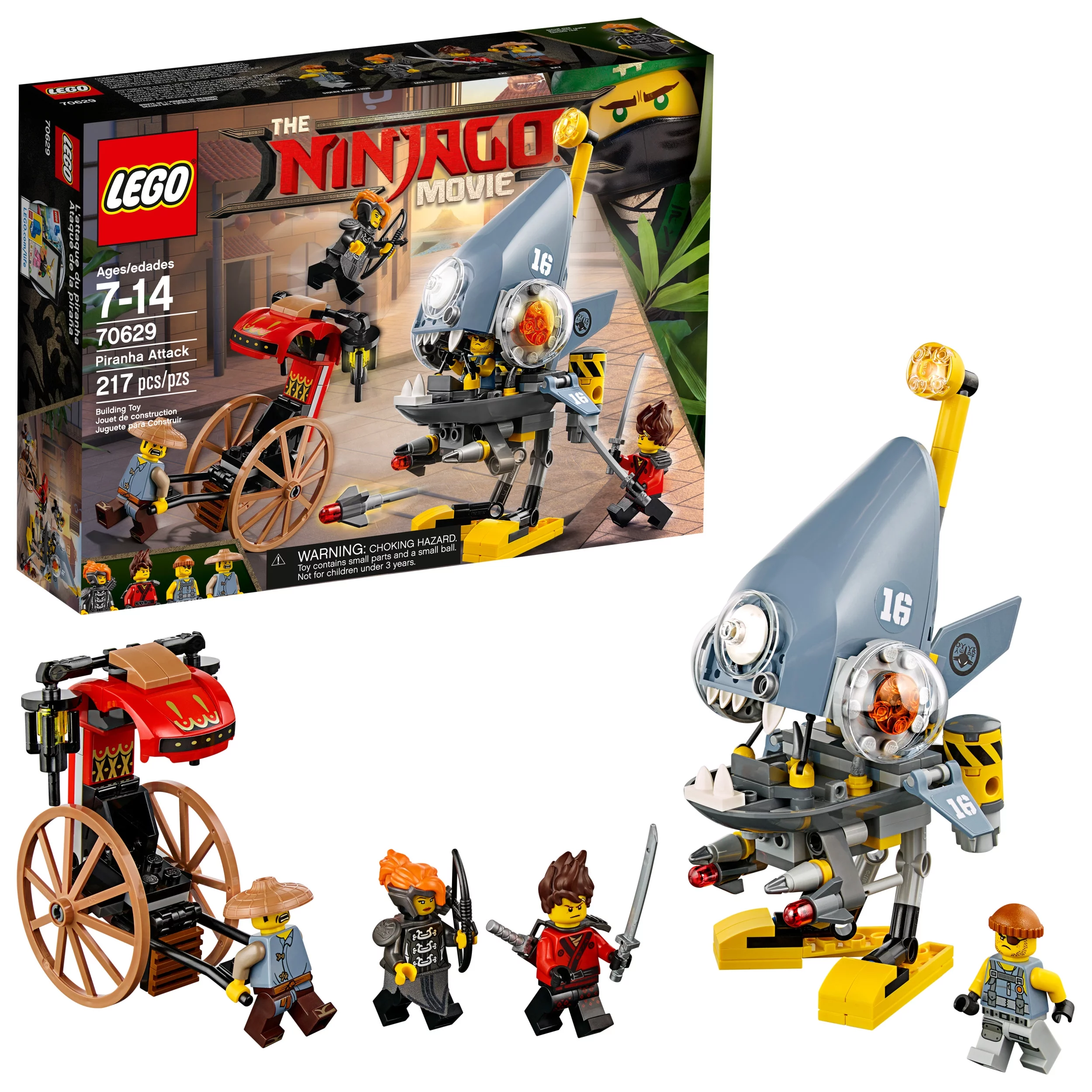 LEGO Ninjago Movie Piranha Attack 70629 (217 Pieces)