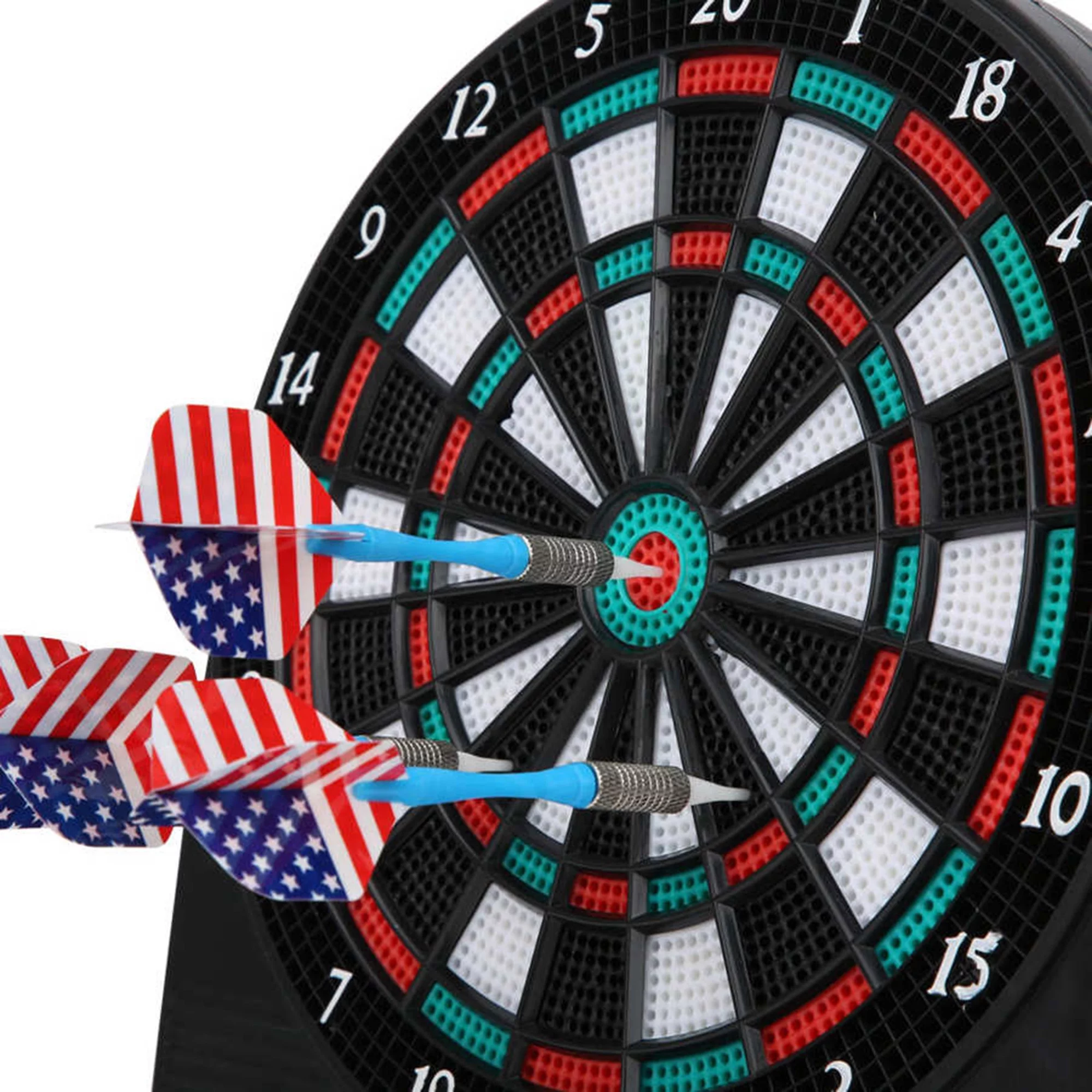 Electronic Dartboard Game Set, LCD Display Automatic Scoring Dart Plate, Scoring Board Home Party Bar Entertainment Games