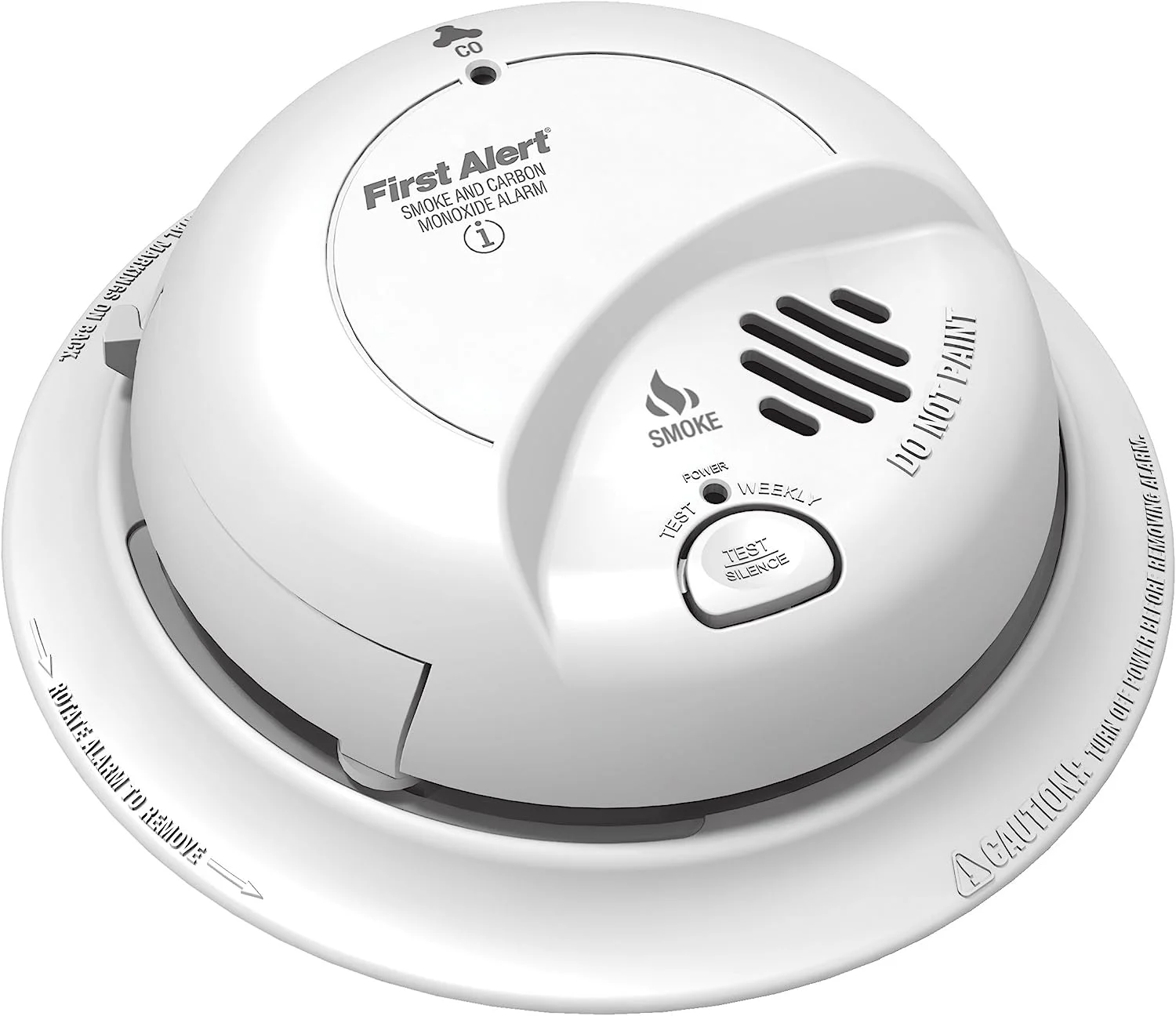 First Alert BRK SCO2B Smoke and Carbon Monoxide (CO) Detector with 9V Battery