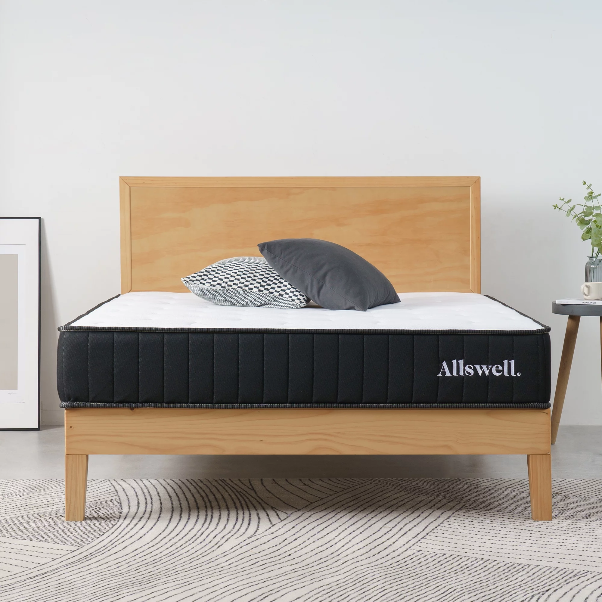 The Allswell 10″ Hybrid Mattress in a Box with Gel Memory Foam, Queen