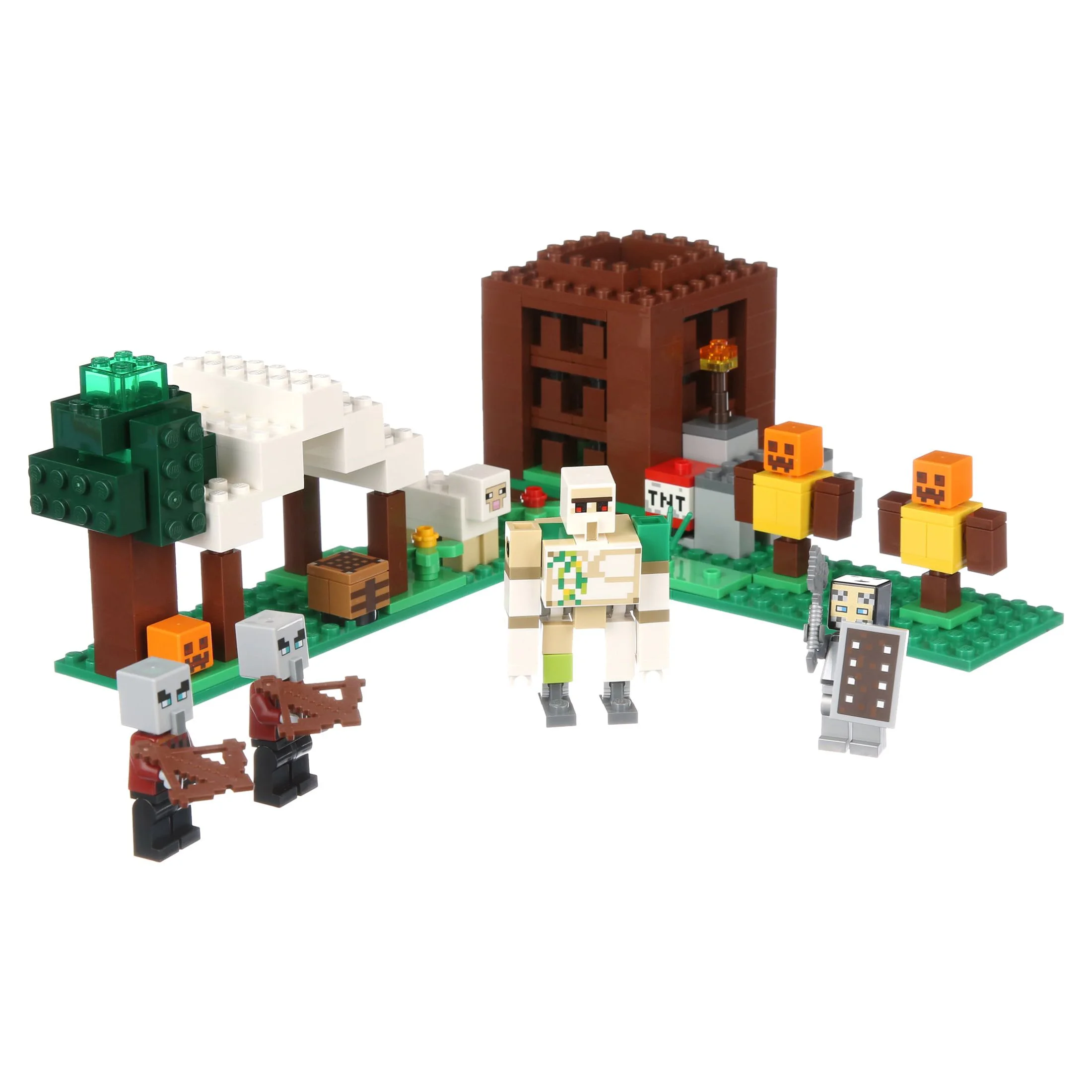 LEGO Minecraft The Pillager Outpost 21159 Action Figure Brick Building Playset (303 Pieces)