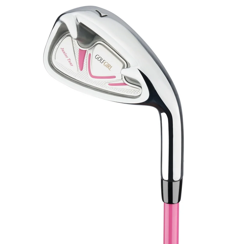 Golf Girl Junior Girls Golf Set V3 with Pink Clubs and Bag, Ages 4-7 (Up to 4′ 6), Right Hand