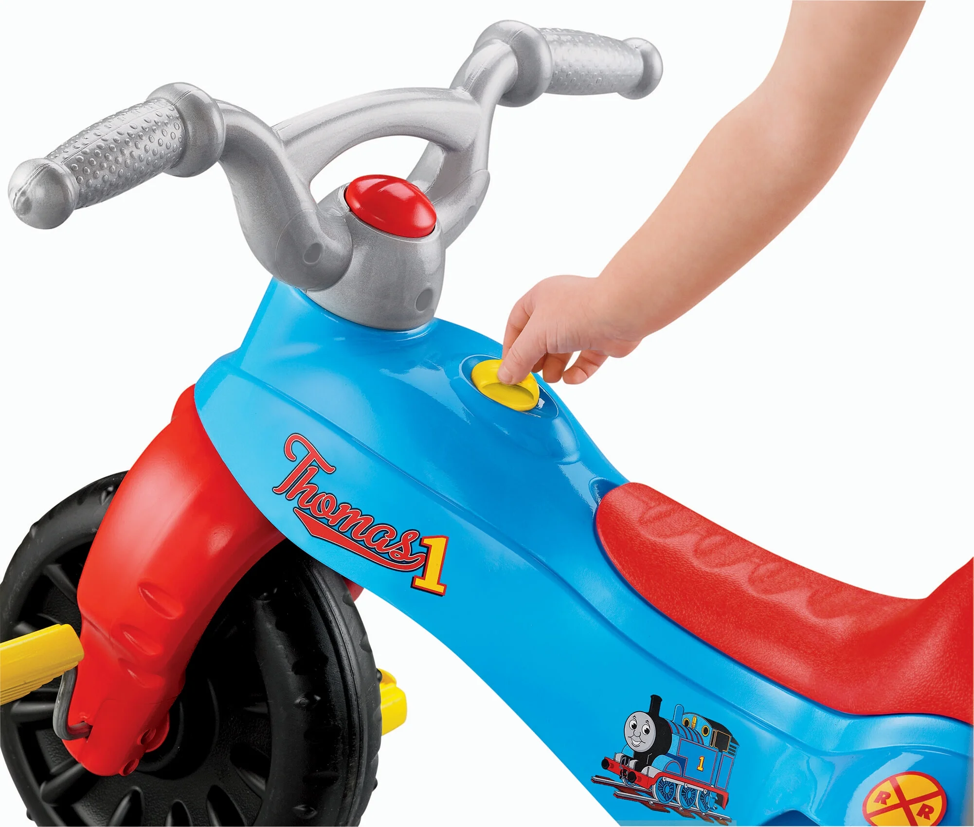 Fisher-Price Thomas & Friends Tough Trike Push & Pedal Ride-On Toddler Tricycle